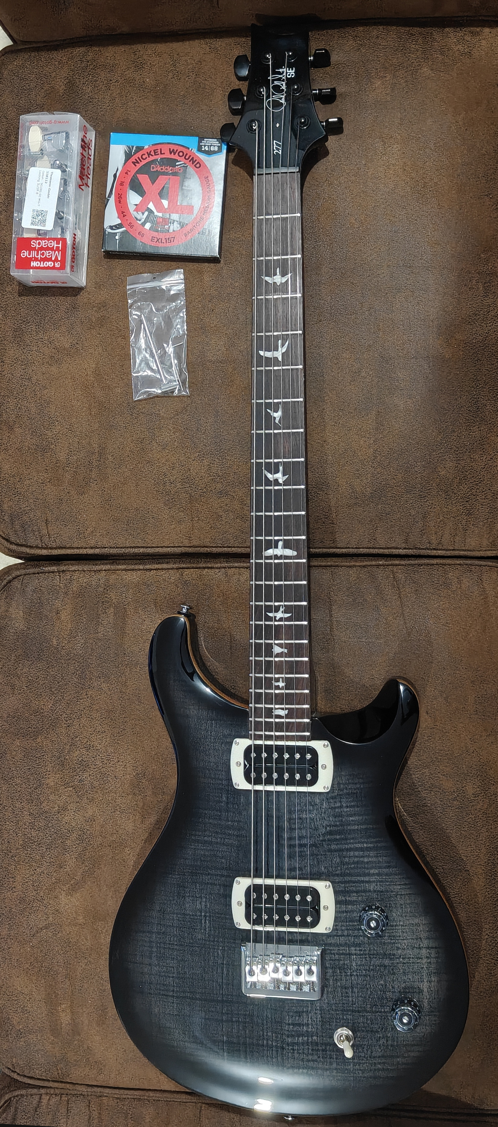 PRS SE 277 Baritone Charcoal Burst (2026)