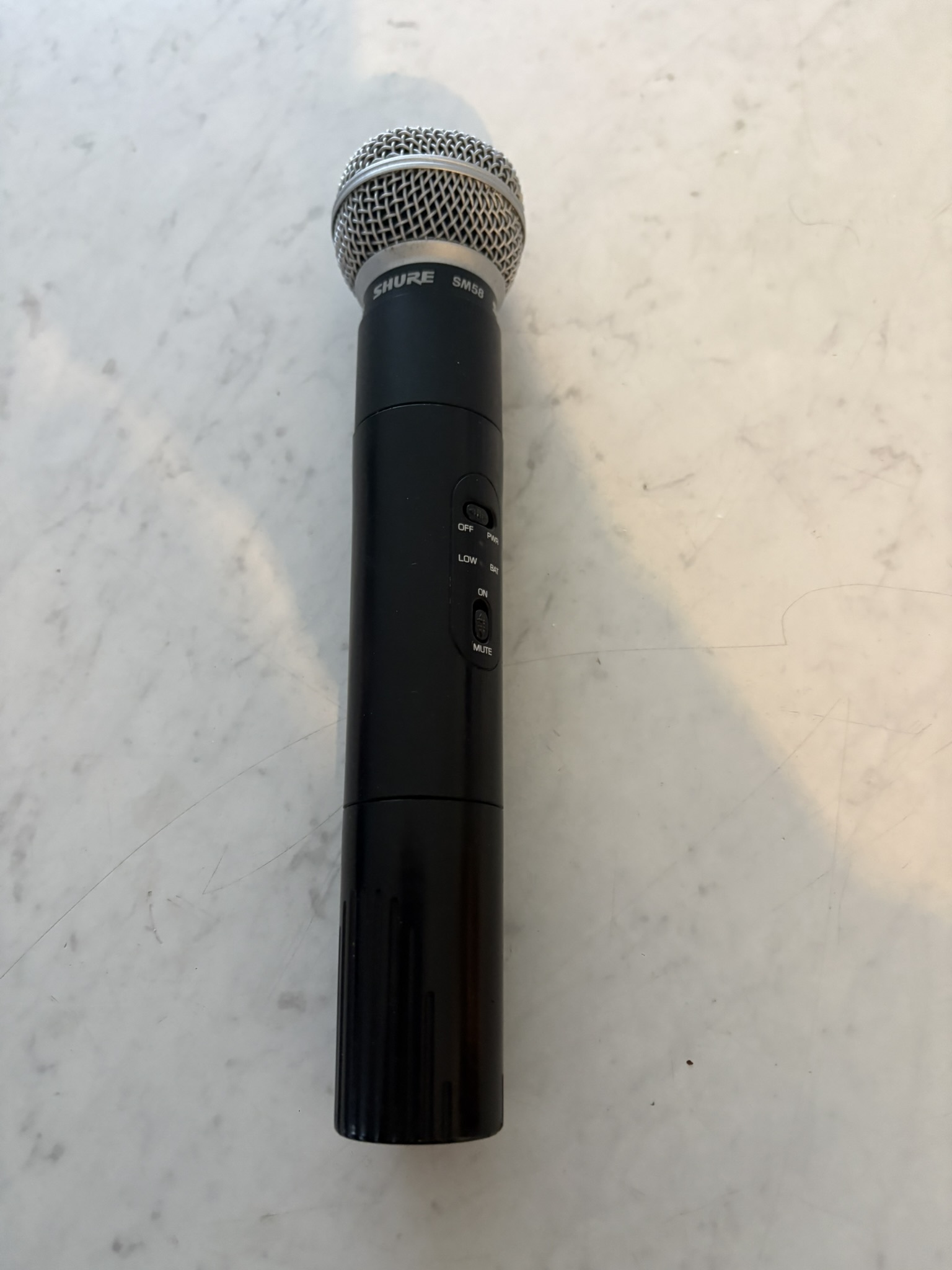 shure sm58 UT2 wireless
