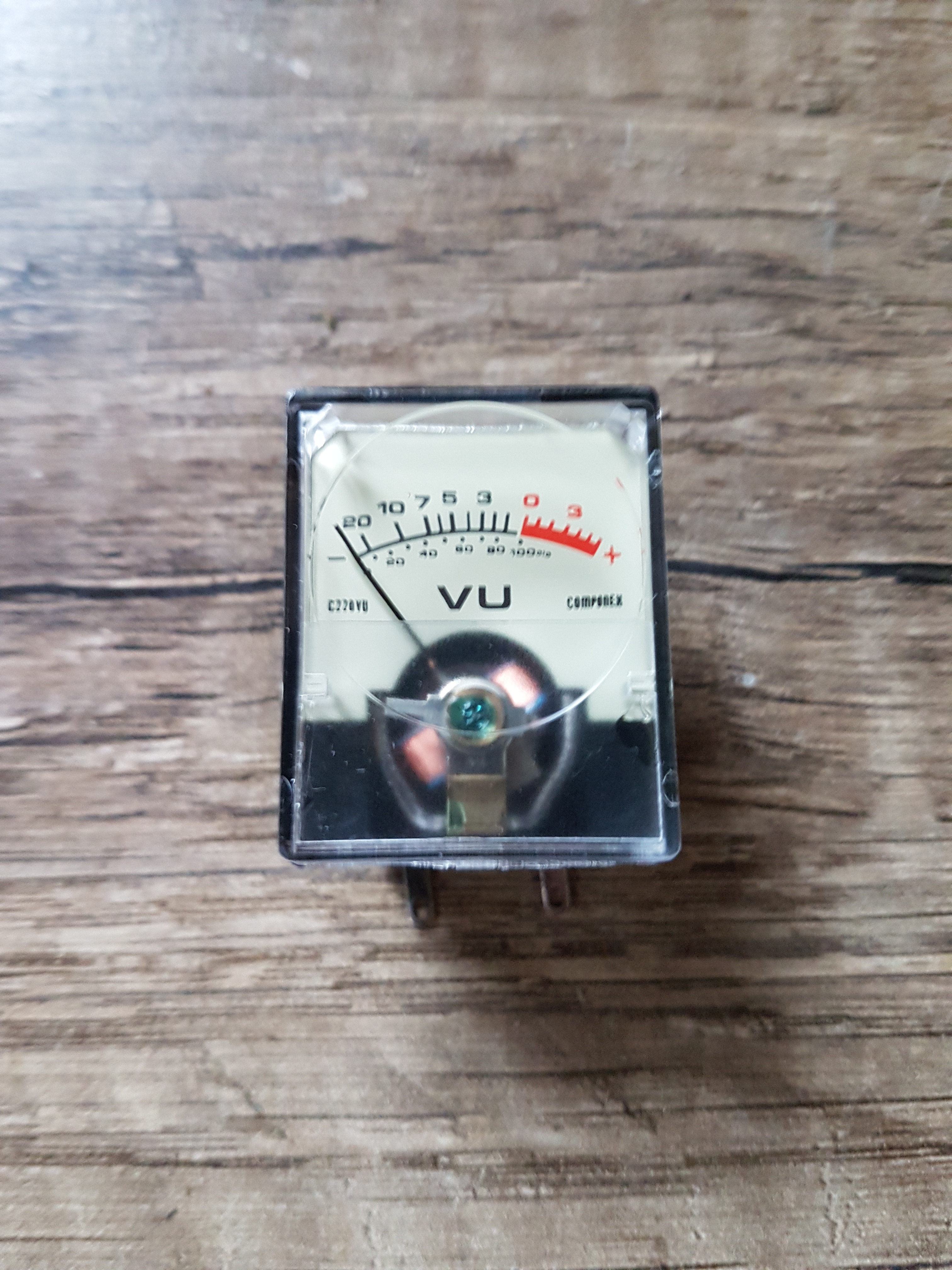 2 x Mini Vu Metre Analogique