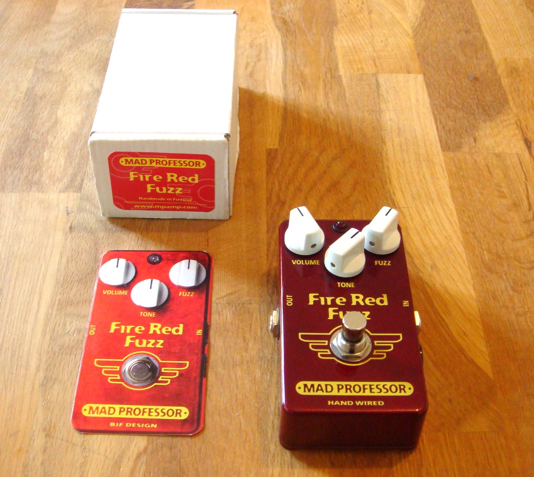 Mad Professor Fire Red Fuzz - Hand Wired