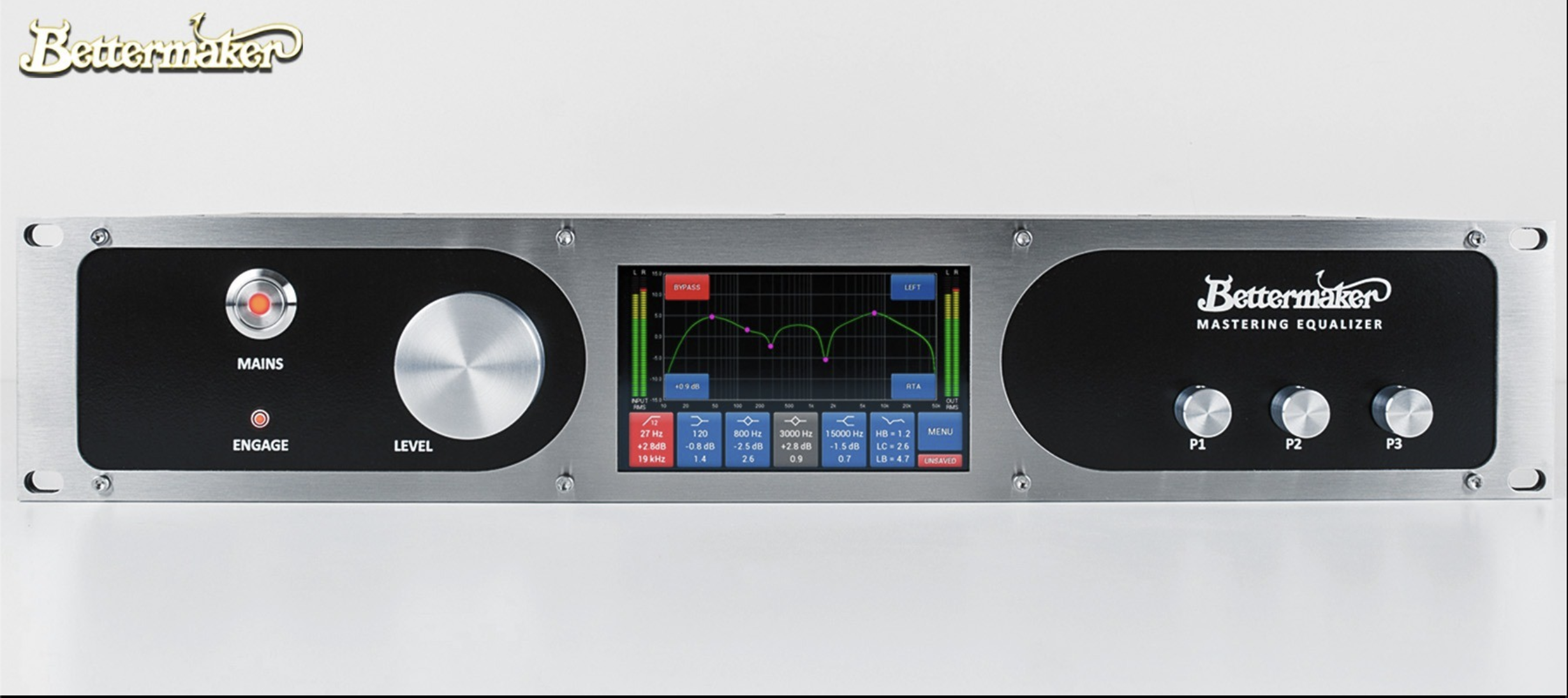 Bettermaker Mastering Eq état neuf ainsi que de nombreux appareils studio ( Liste sur demande )