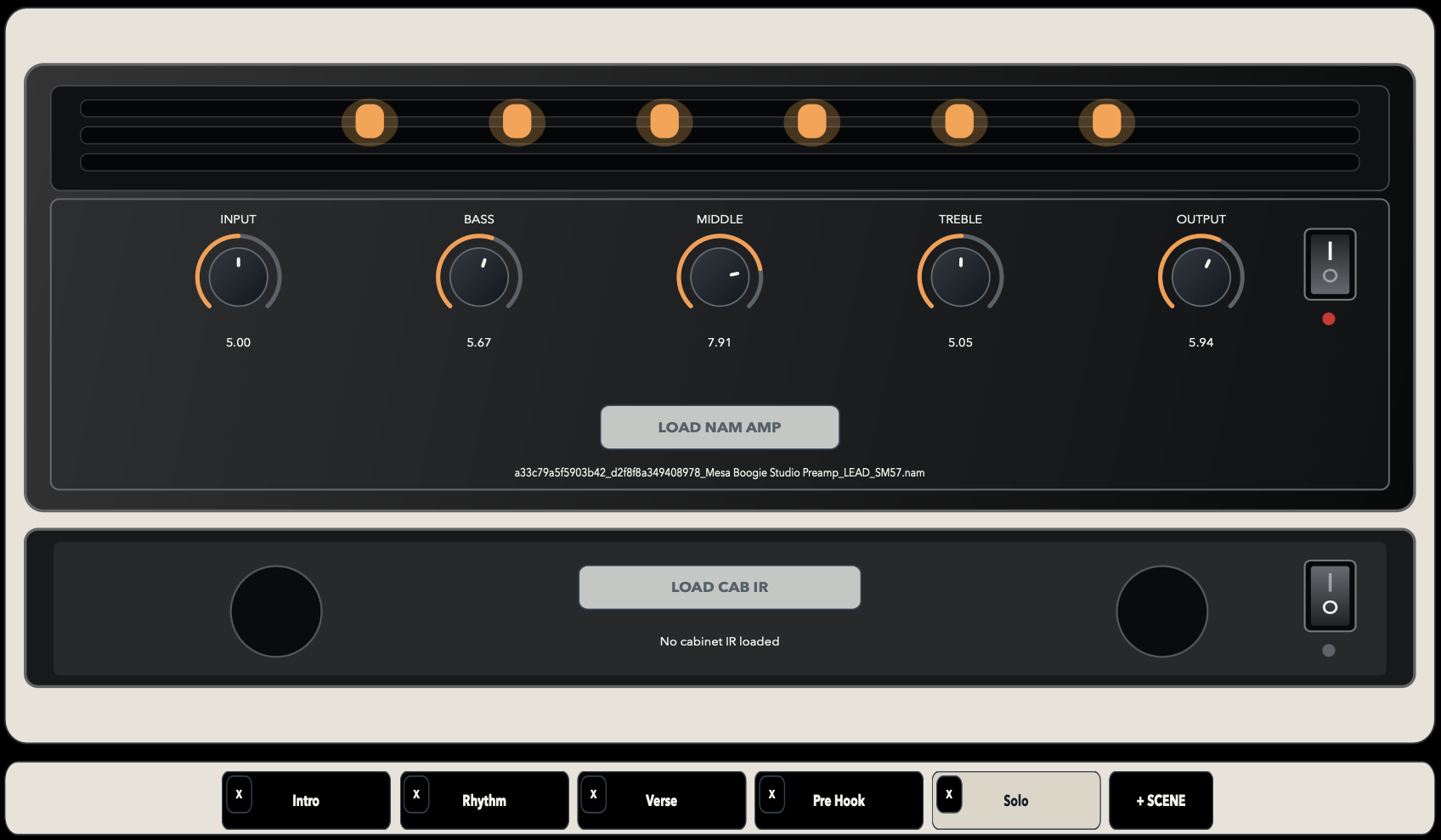Amp : Cab Station