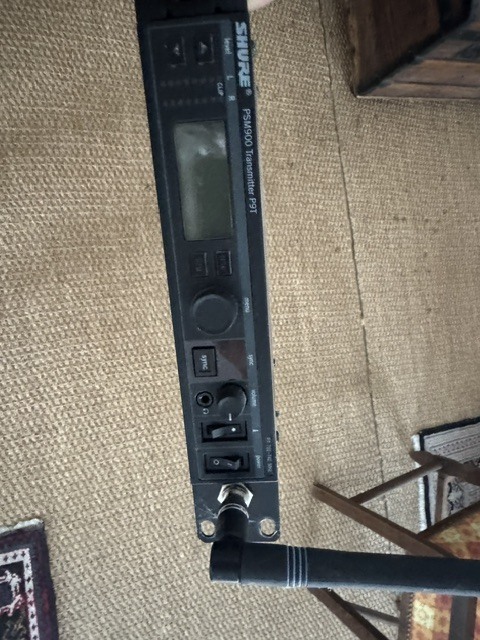 psm 900 shure avec emetteur et recepteur