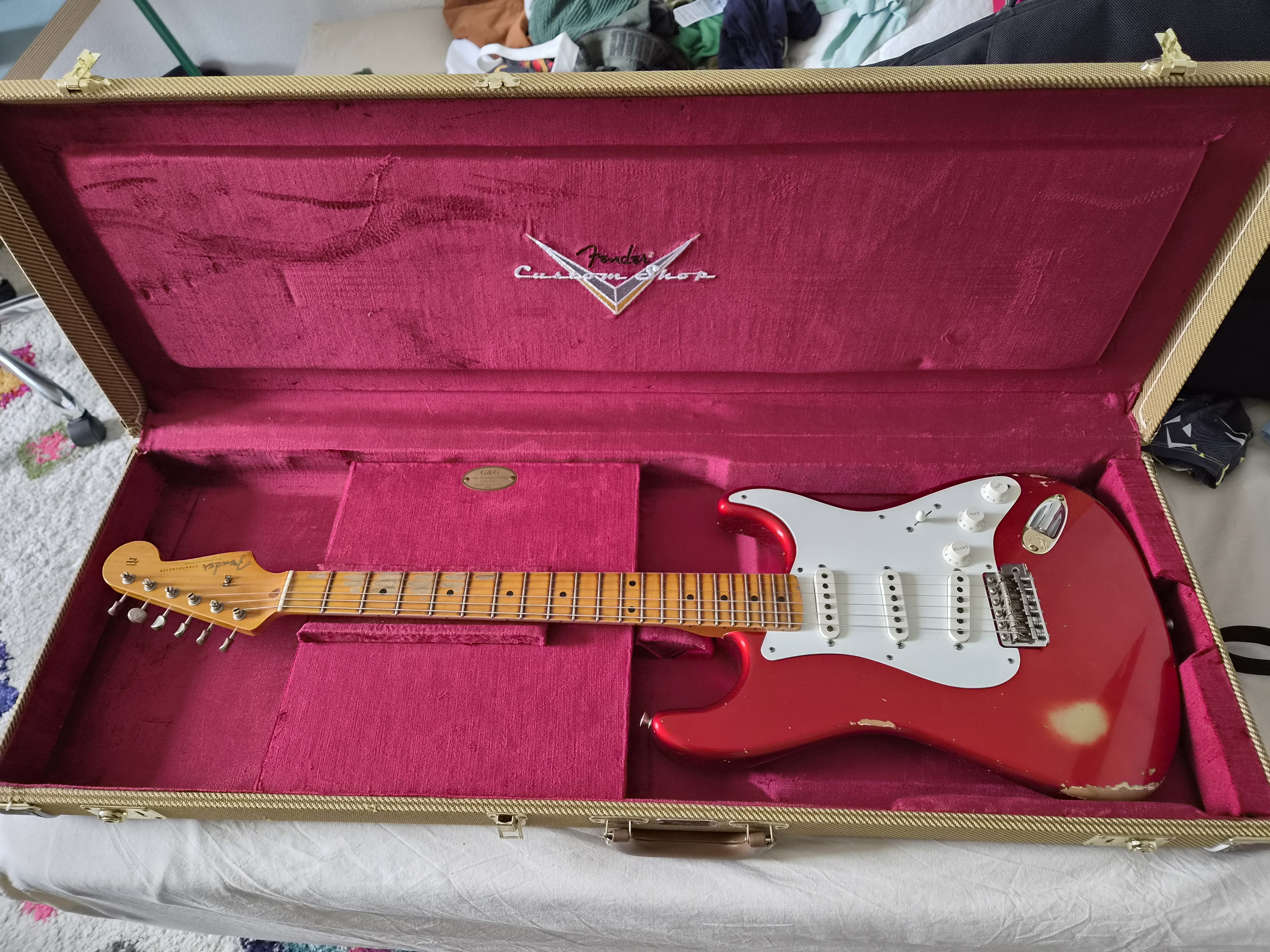 Fender Stratocaster 58 Custom Shop Relic Faded Aged CAR 