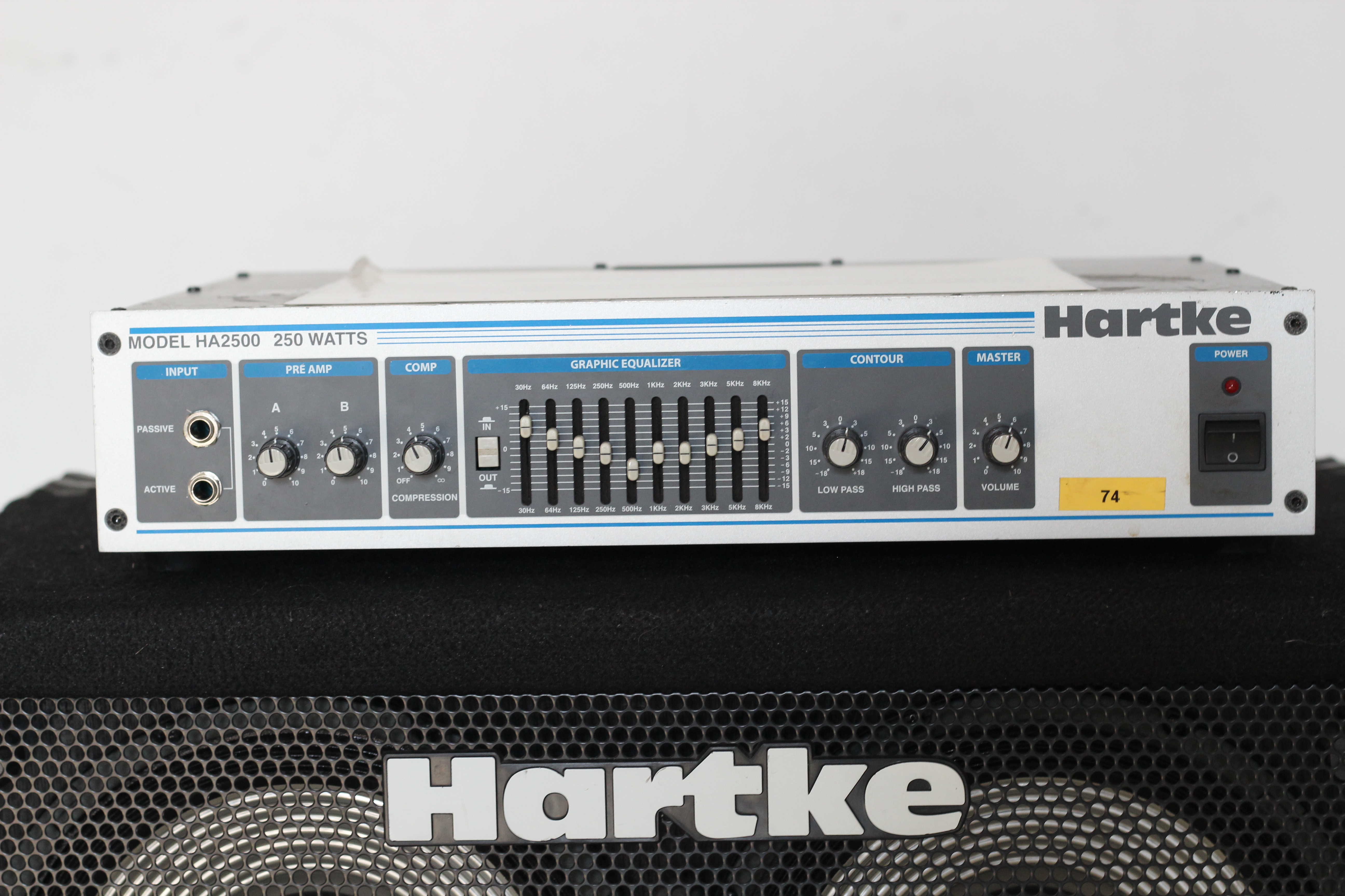 TÊTE AMPLI BASSE HARTKE HA 2500 (250W)
