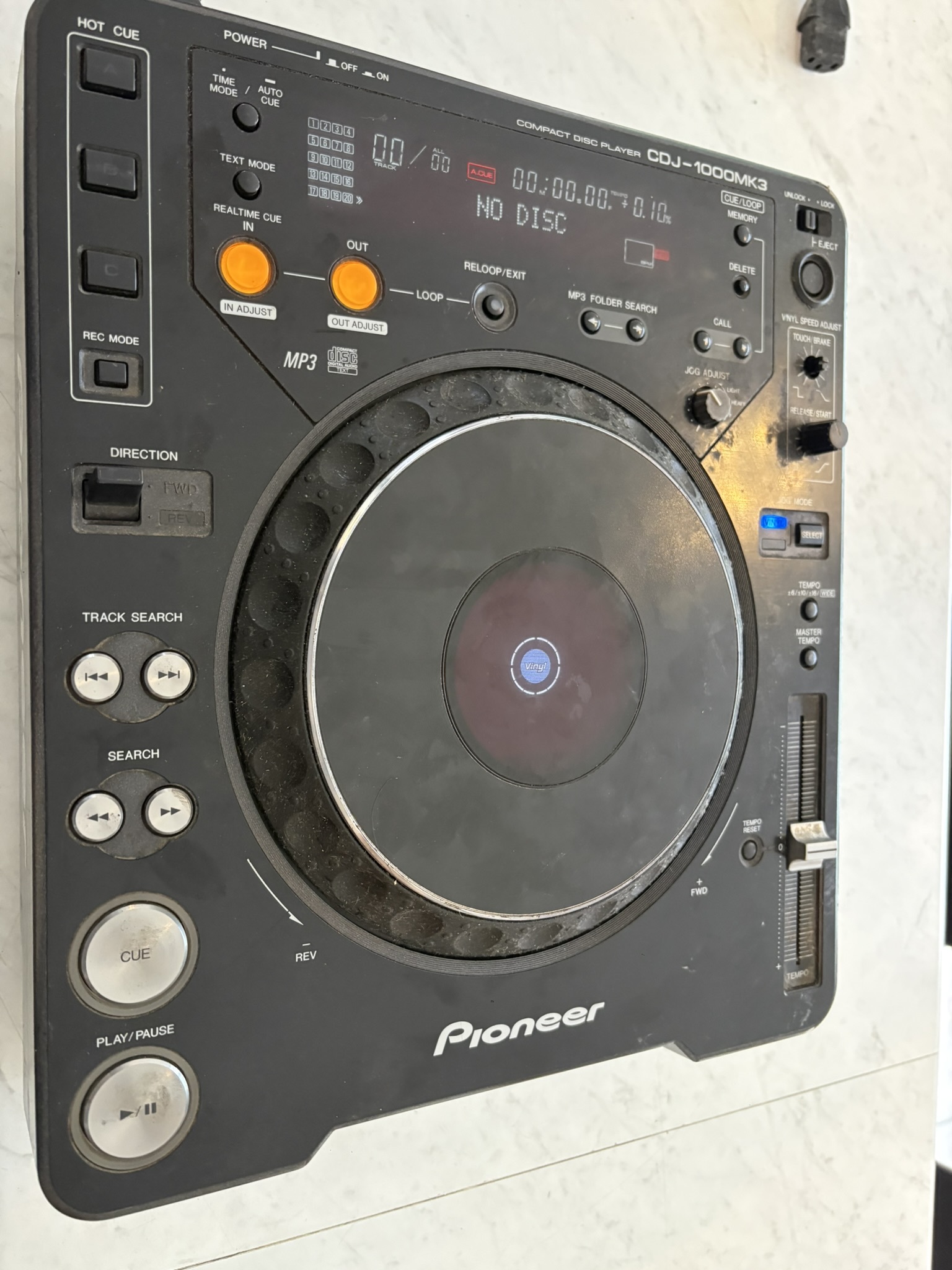 pioneer cdj 1000 mk3 pour pièces