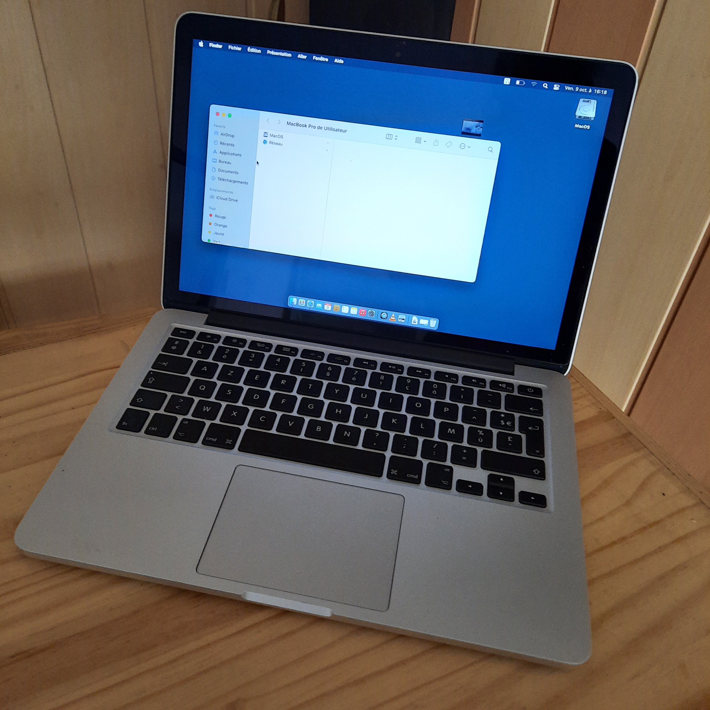 vends MacBook Pro Retina 13 pouces 2015