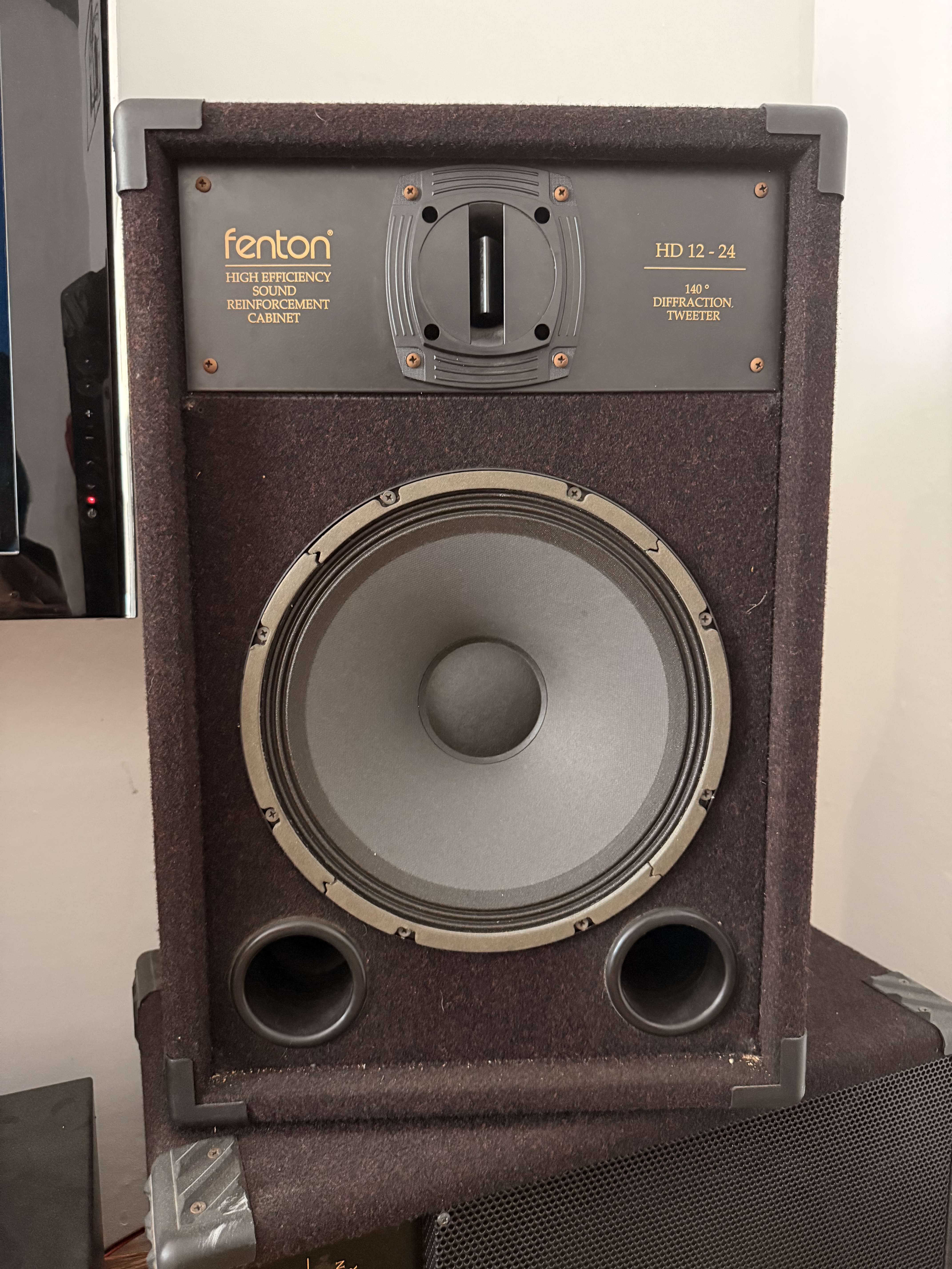 Fenton hd1224 tweeter 140 degrés 