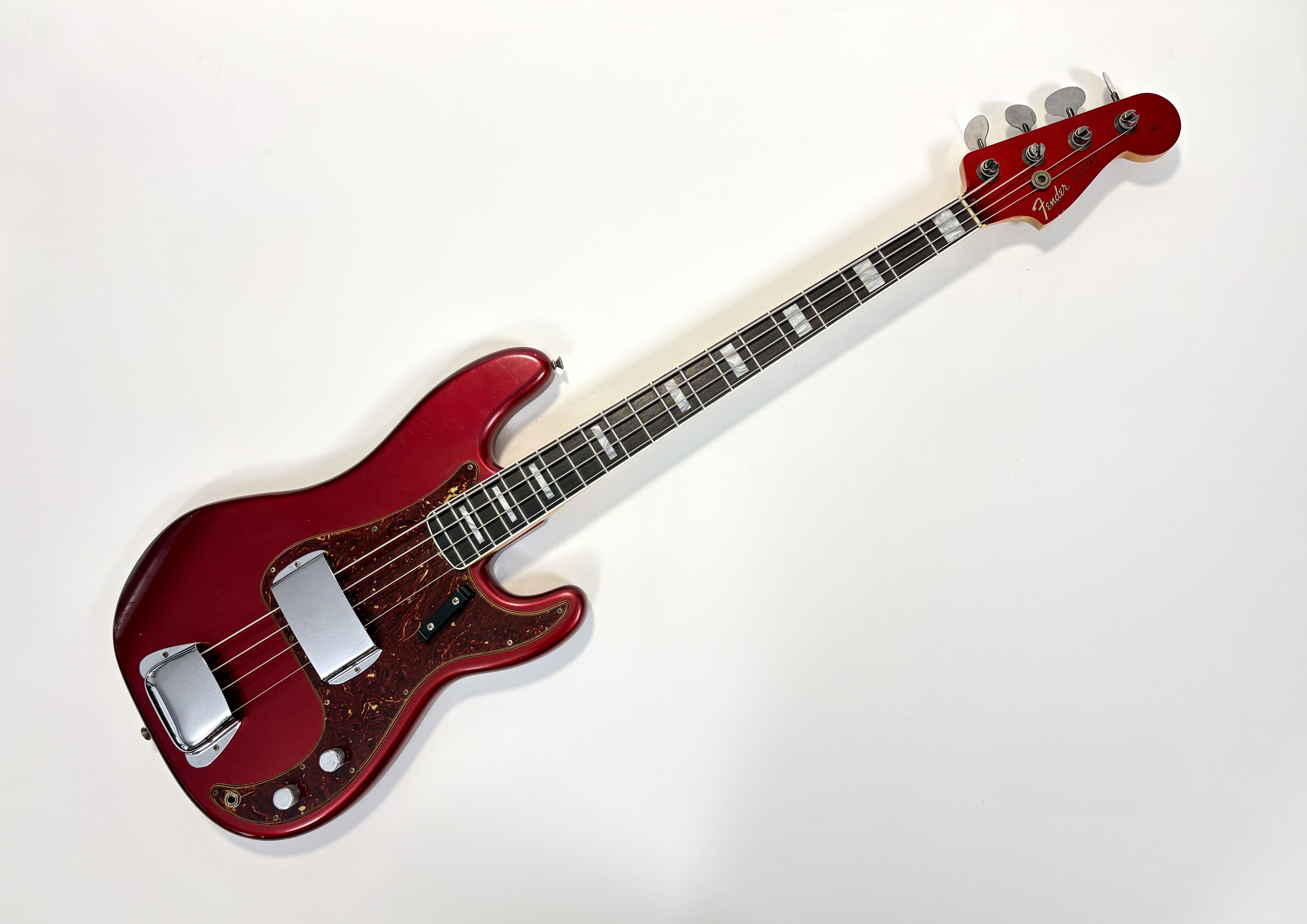 Fender Precision Jazz Bass 2022 Custom Shop Journeyman Candy Apple Red