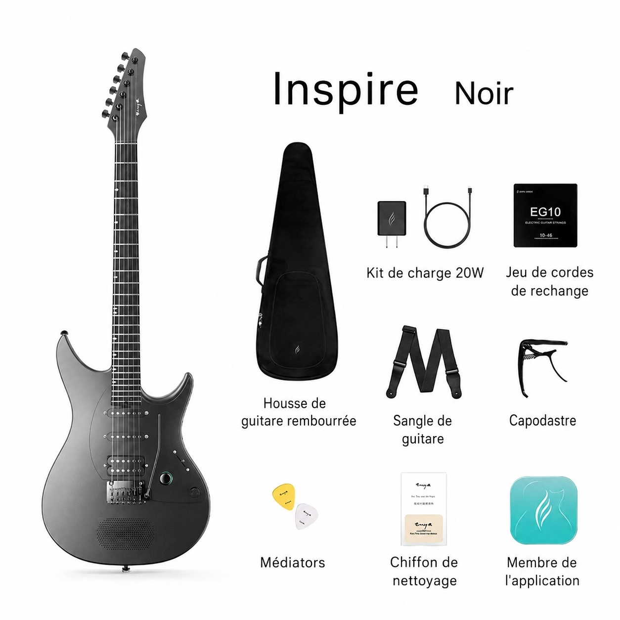 Enya Inspire Smart Electric Guitar Neuve Non Déballée