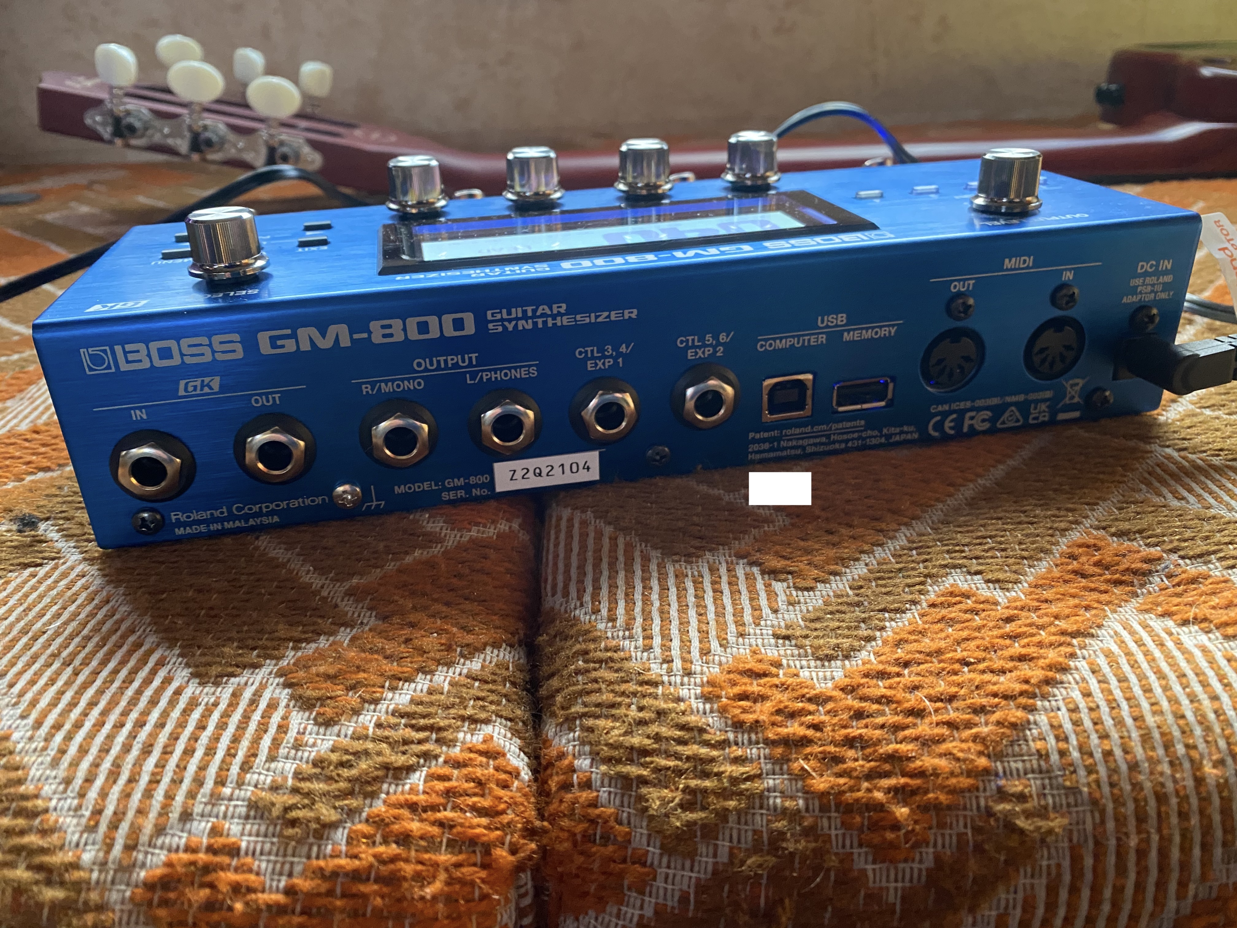 Pack Synthé Guitare Pro : Godin ACS-SA Slim Nylon (2020) + Boss GM-800 + GKC-AD + Housse – État Neuf