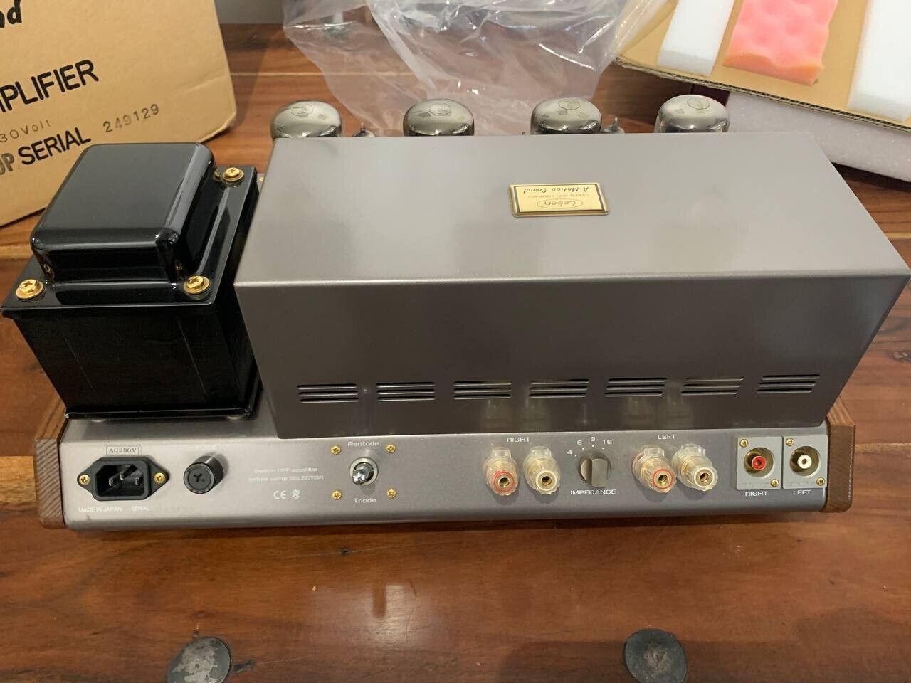 LEBEN CS 1000P Valve amplifier