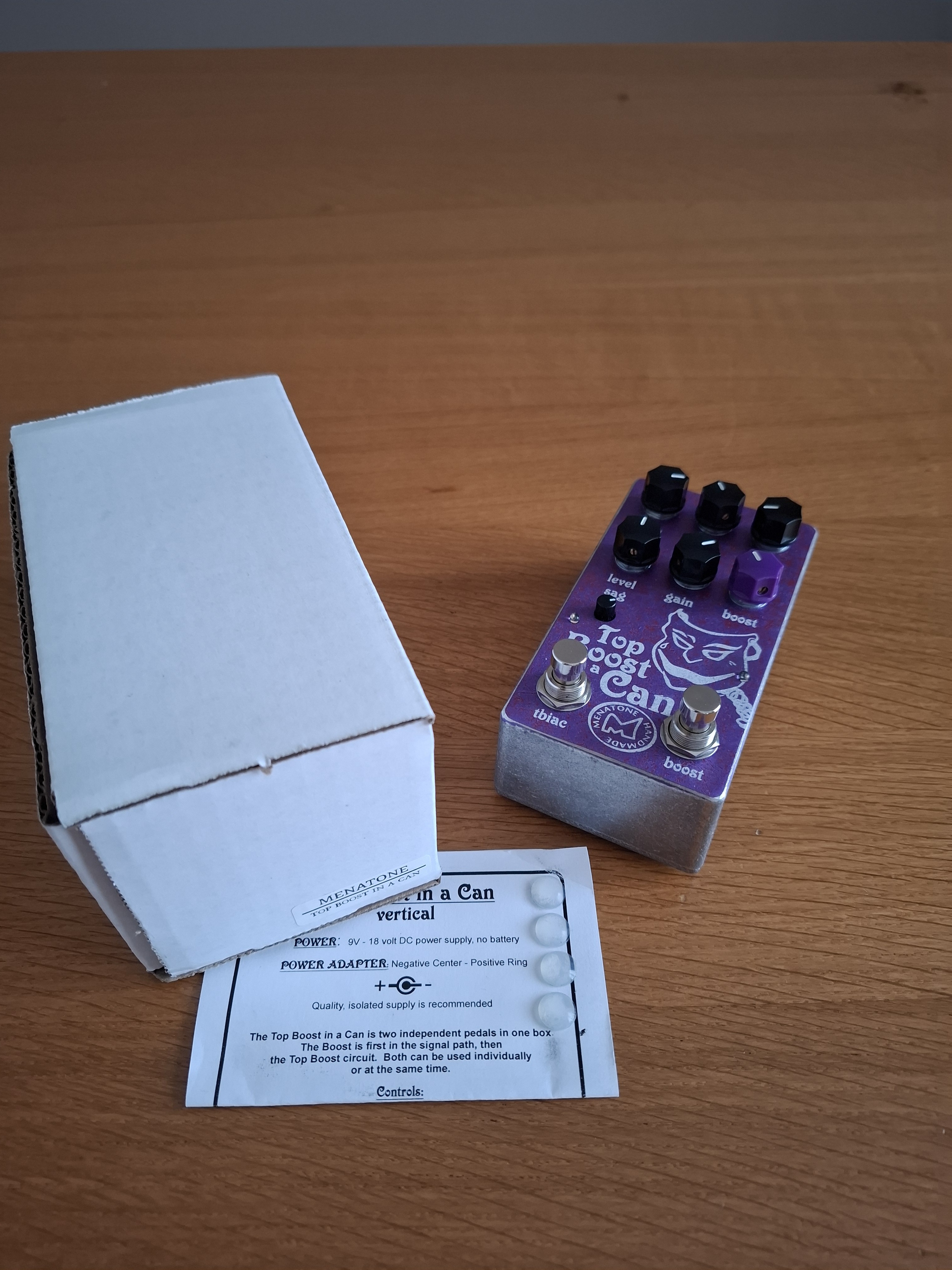 Comme neuve Vends MENATON TOP BOOST IN A CAN
