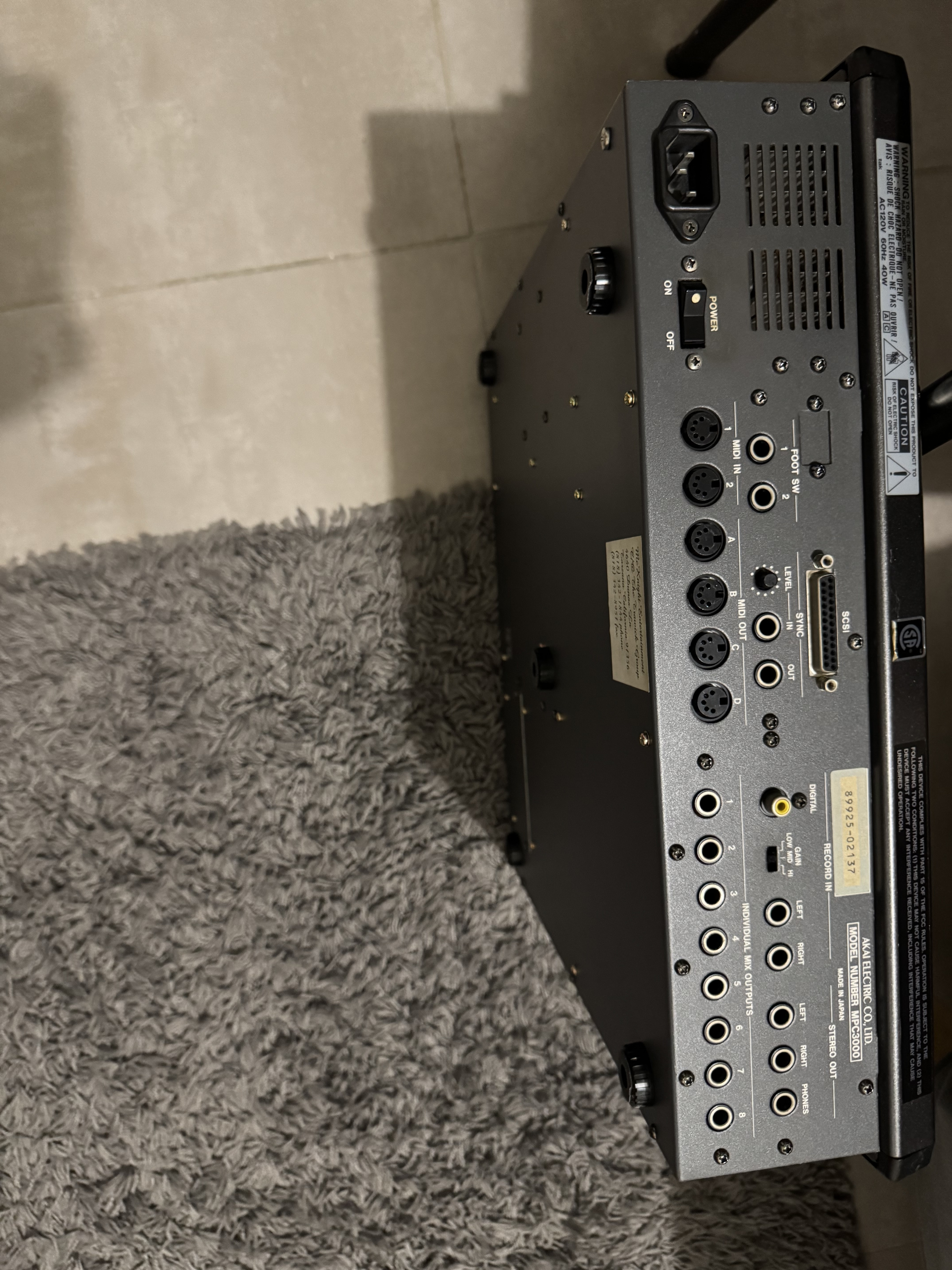 Vends mpc 3000 LE édition limitée version uk