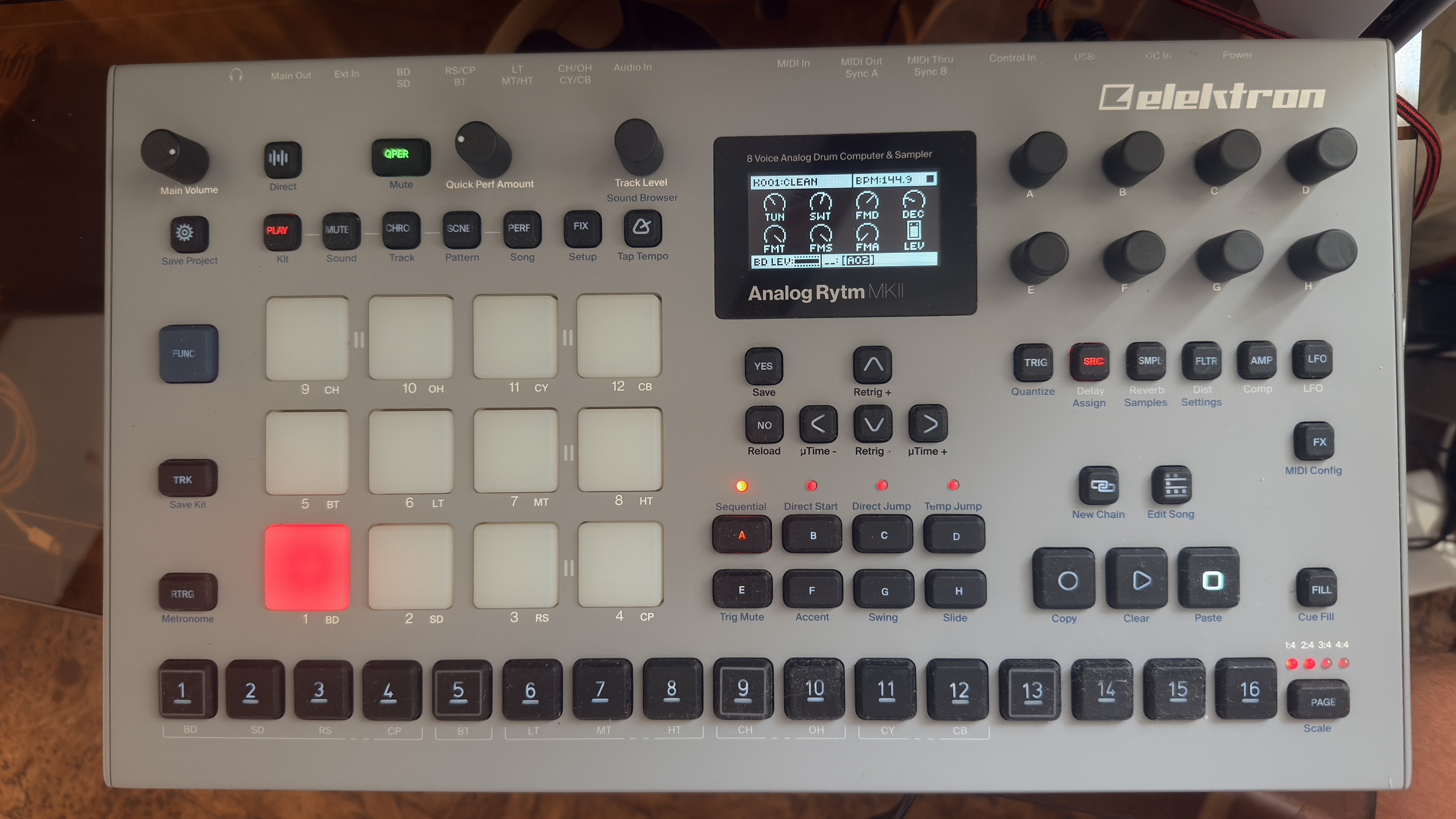 Elektron Analog Rytm MKII - Très bon état
