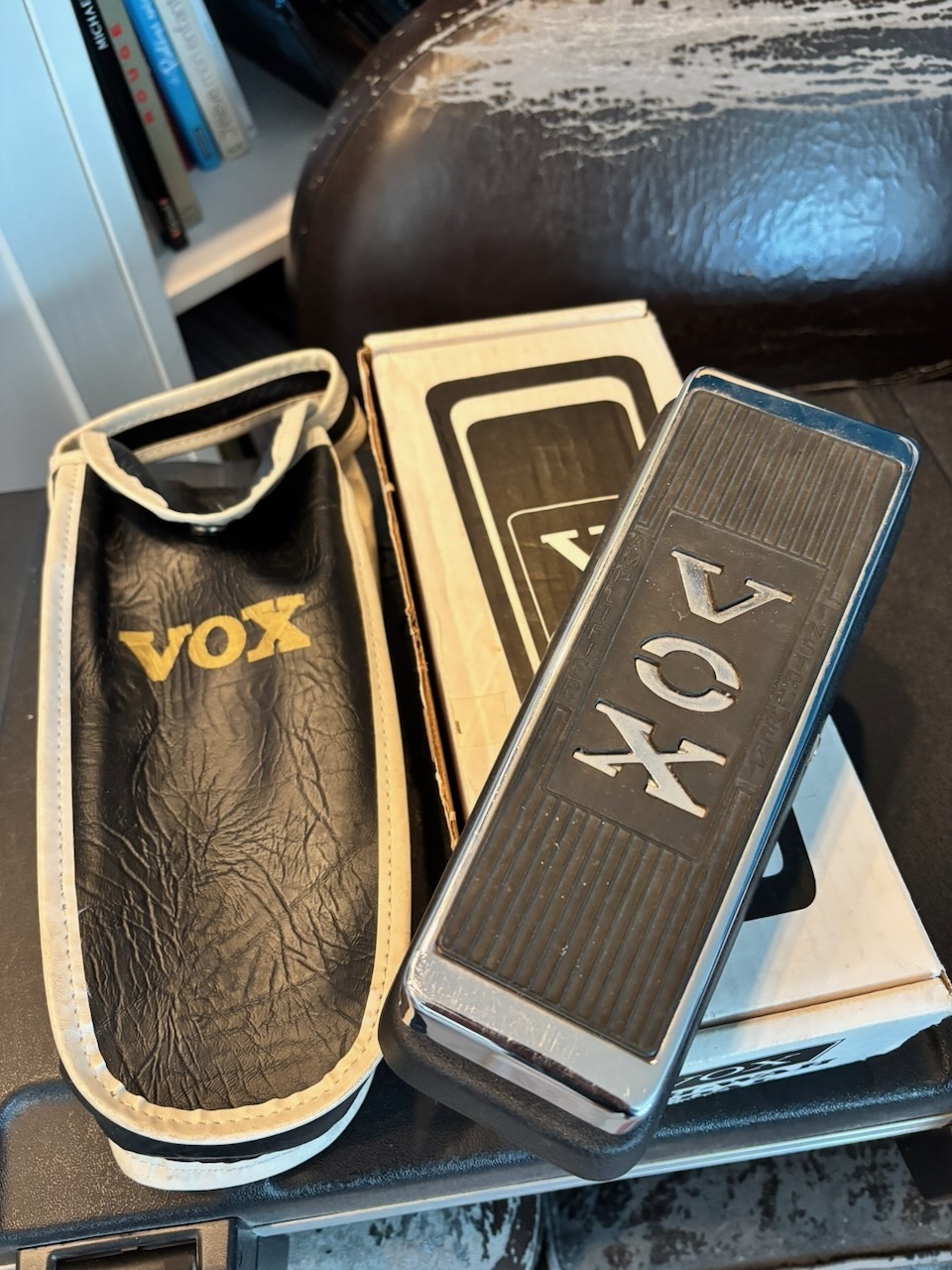 VOX V847 wah-wah Made in USA - complet housse + boîte