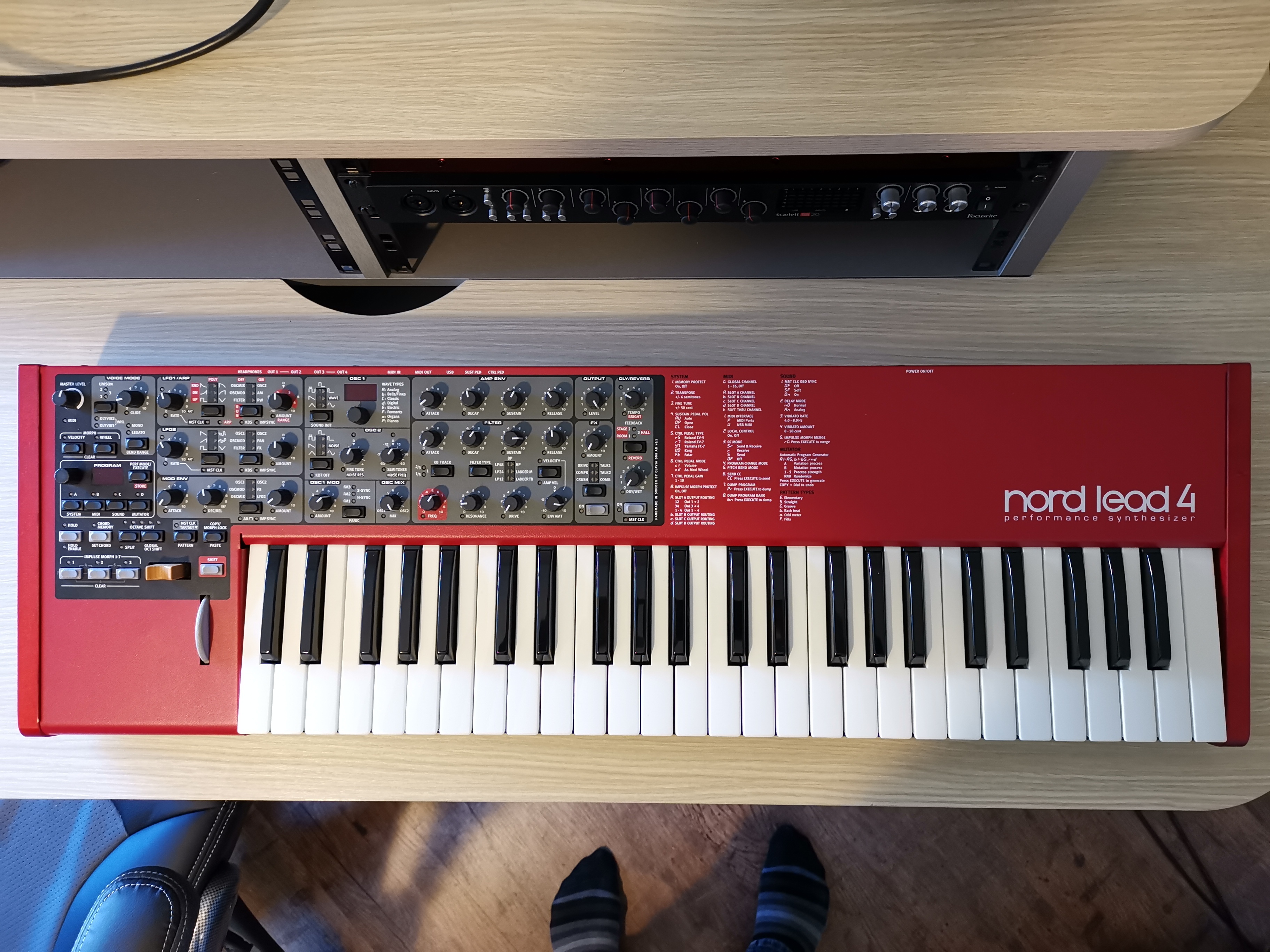 Vends Nord lead 4 première main très bon état