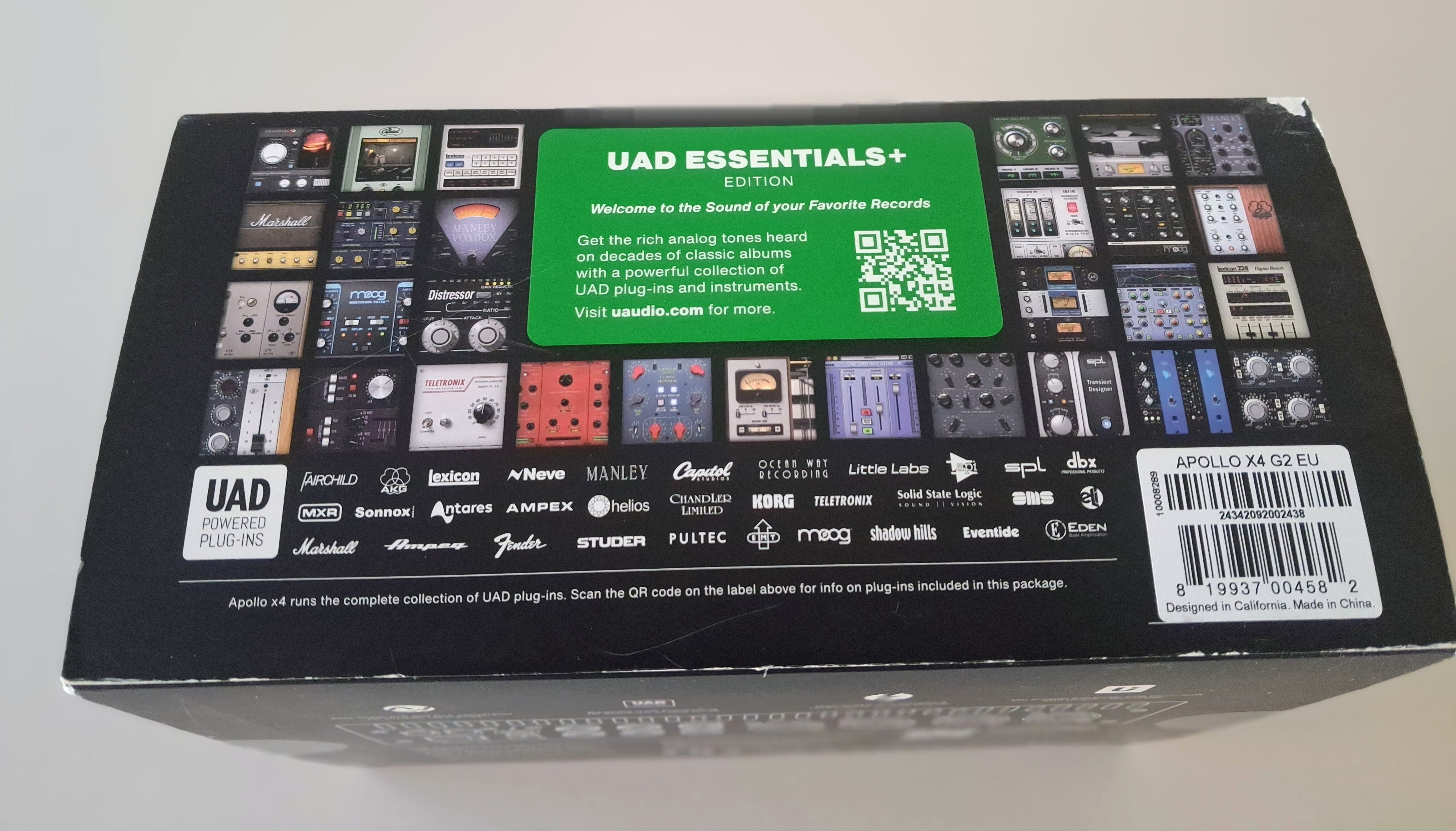 Universal Audio Apollo x4 Gen 2 Essentials+ (73607)