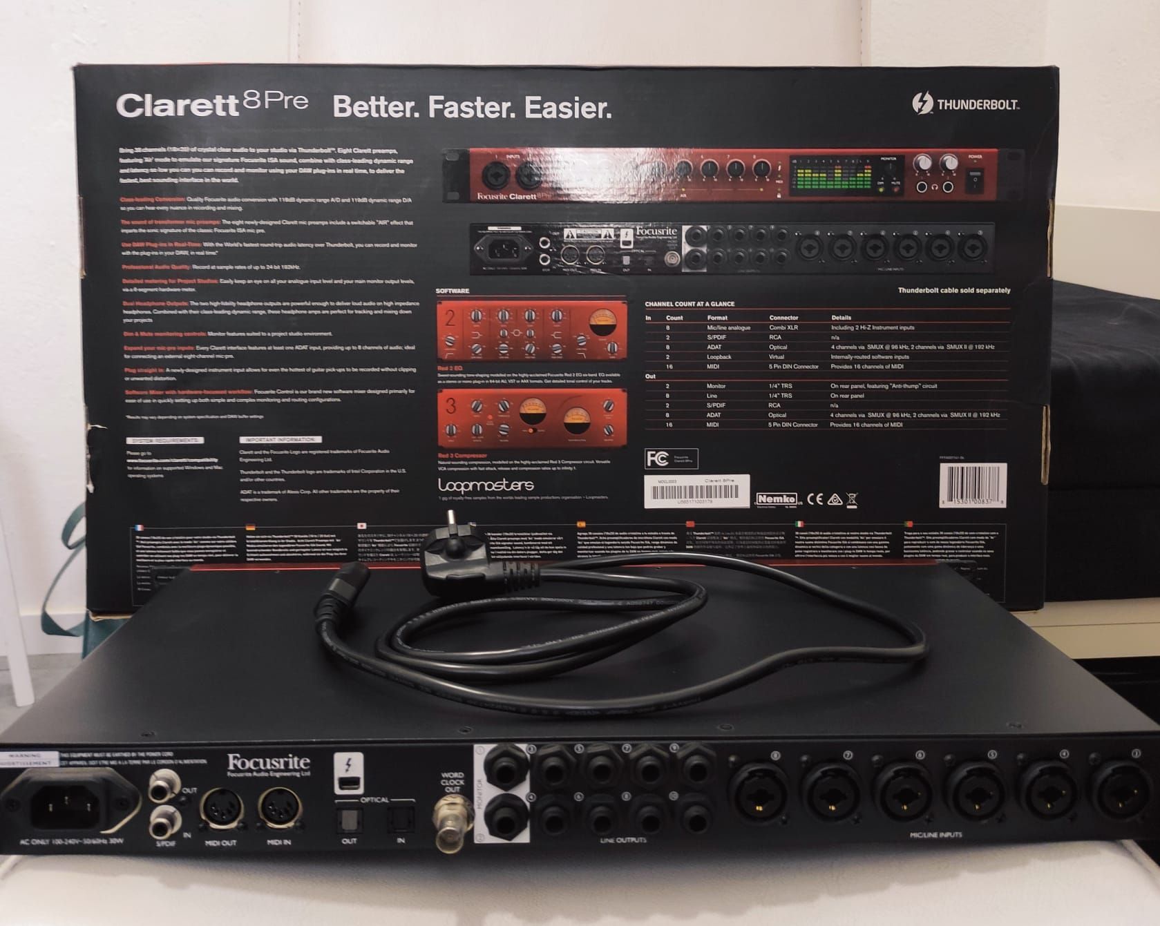 Focusrite Clarett 8Pre (48179)