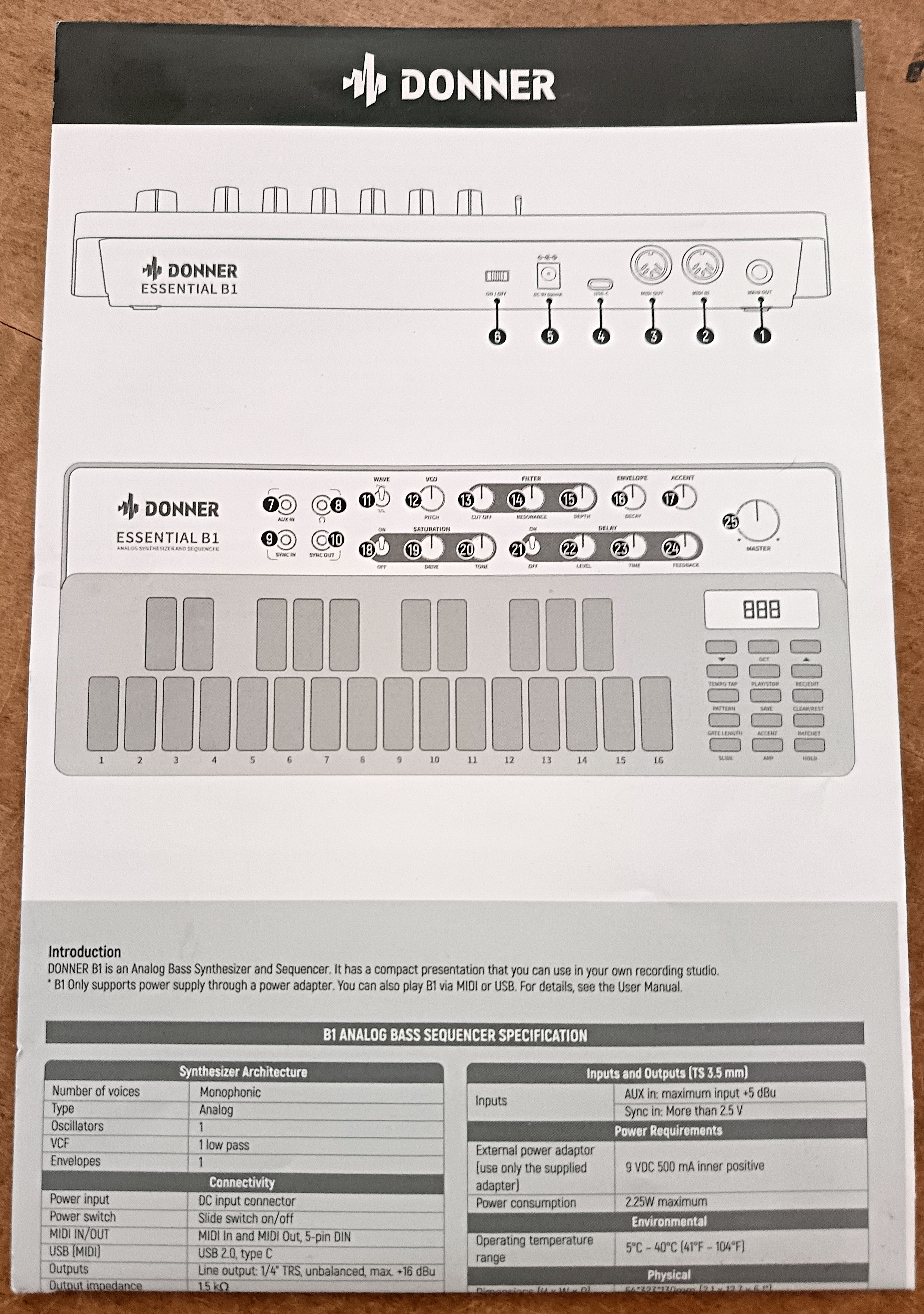 Donner B1 (33544)