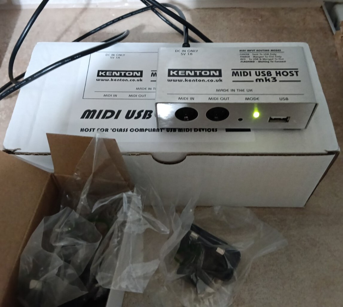 Kenton MIDI USB Host Mk3 – Like New in Box (Mint Condition)