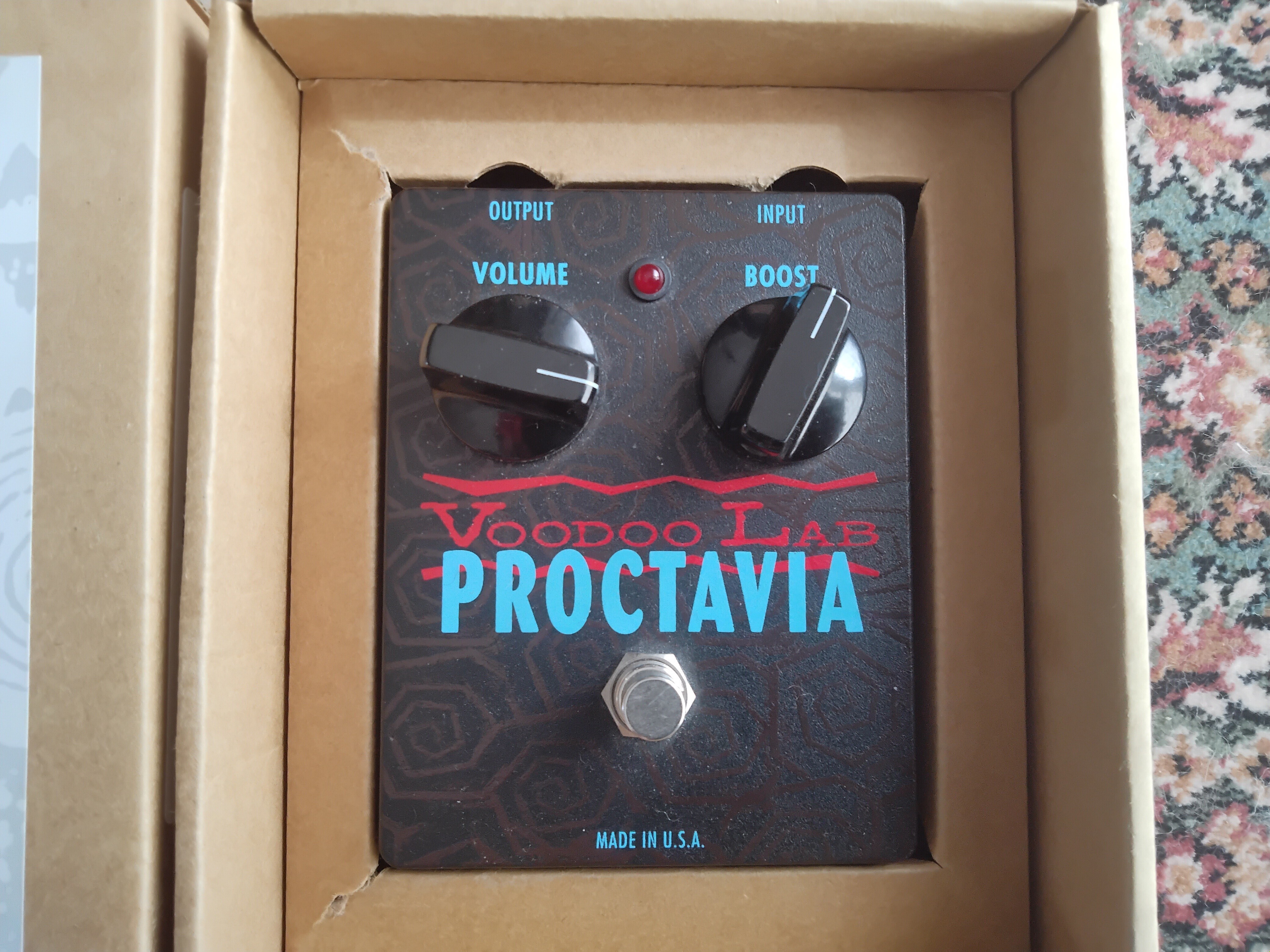 Vends Octave Fuzz Proctavia Voodoo Lab 