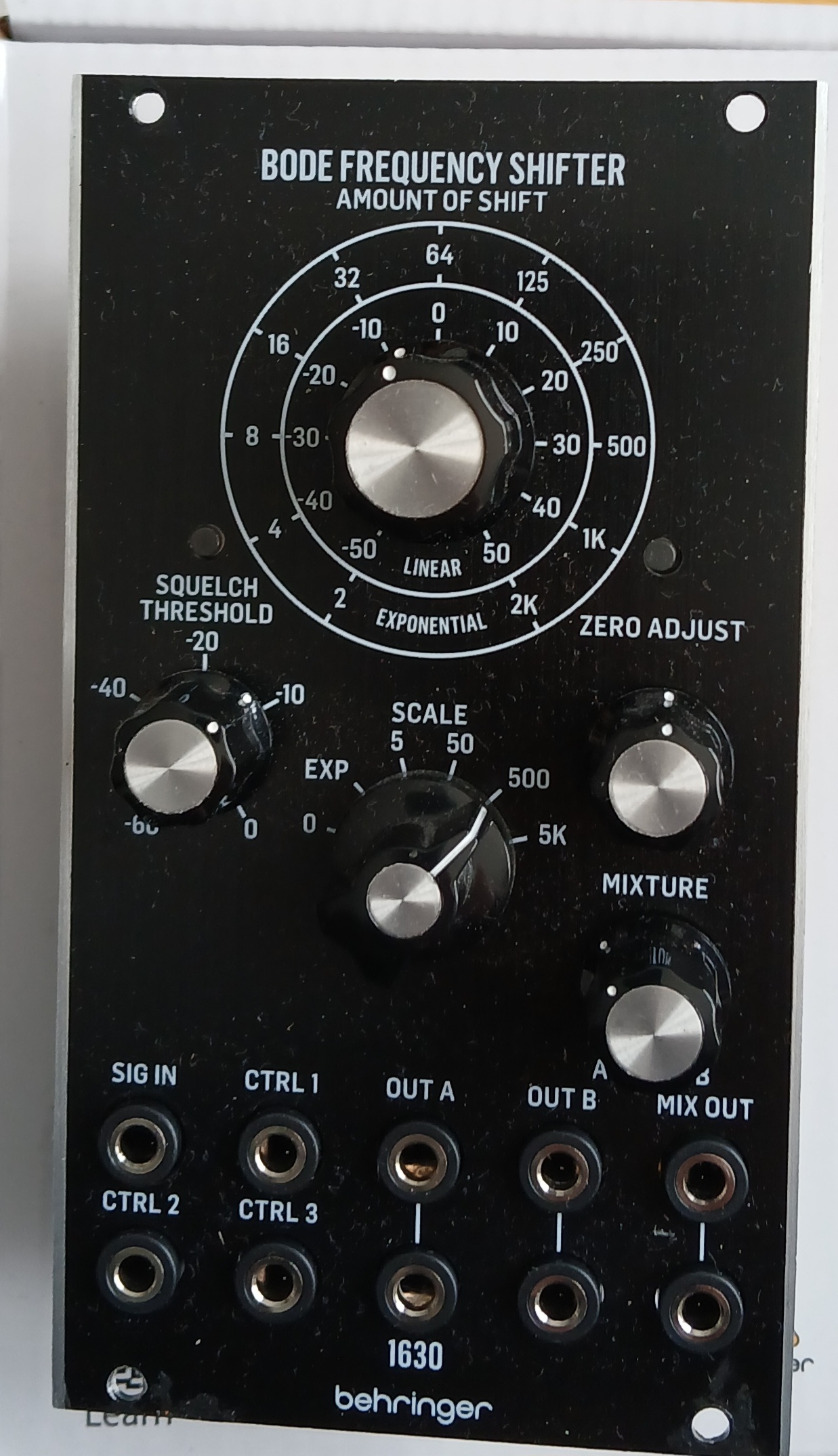 Bode freq shifter 1630 behringer 