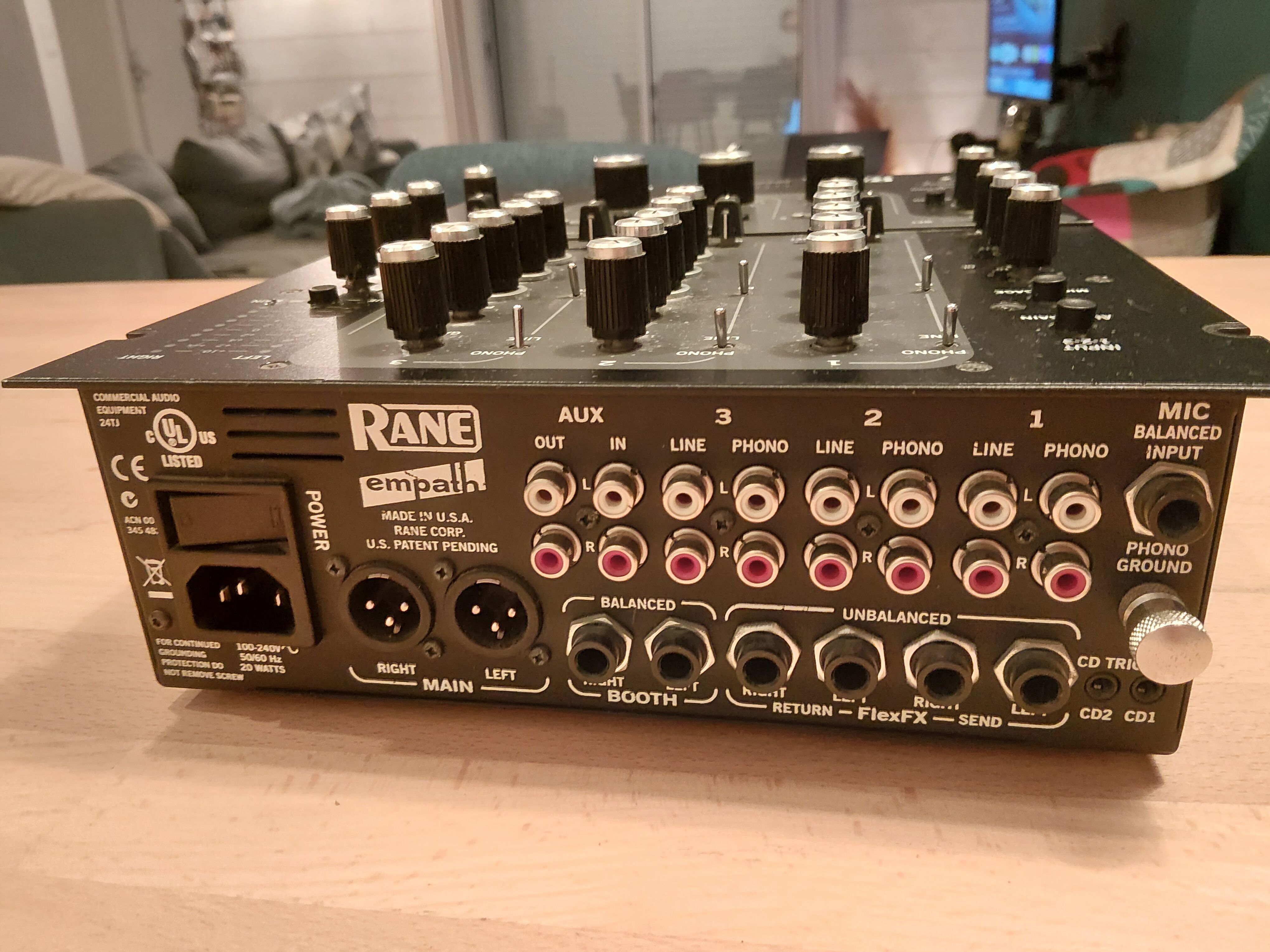 Rane empath rotary