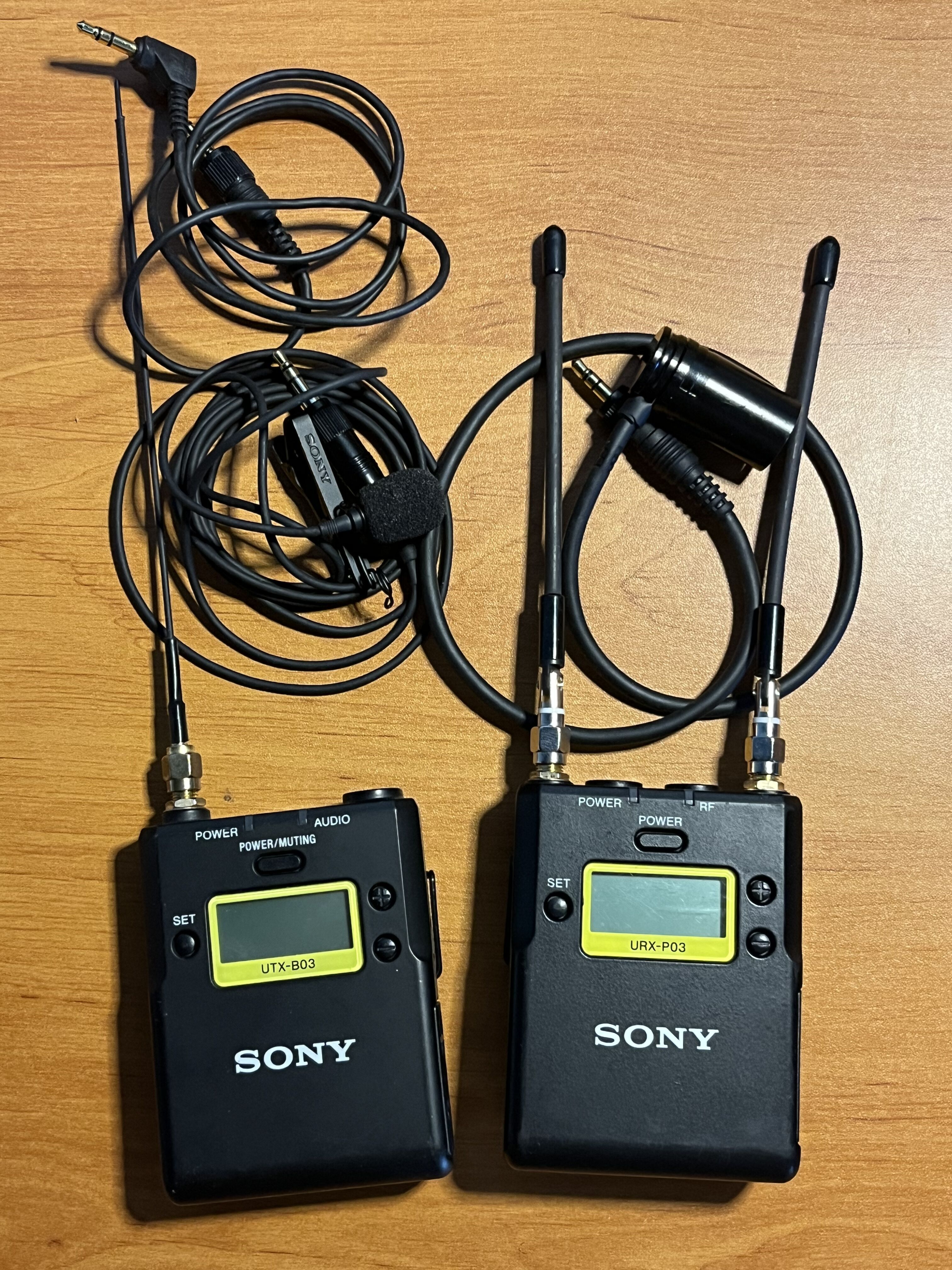 Kit Micro Cravate sans fil Sony UWP-D11 - Bande 566-638 MHz