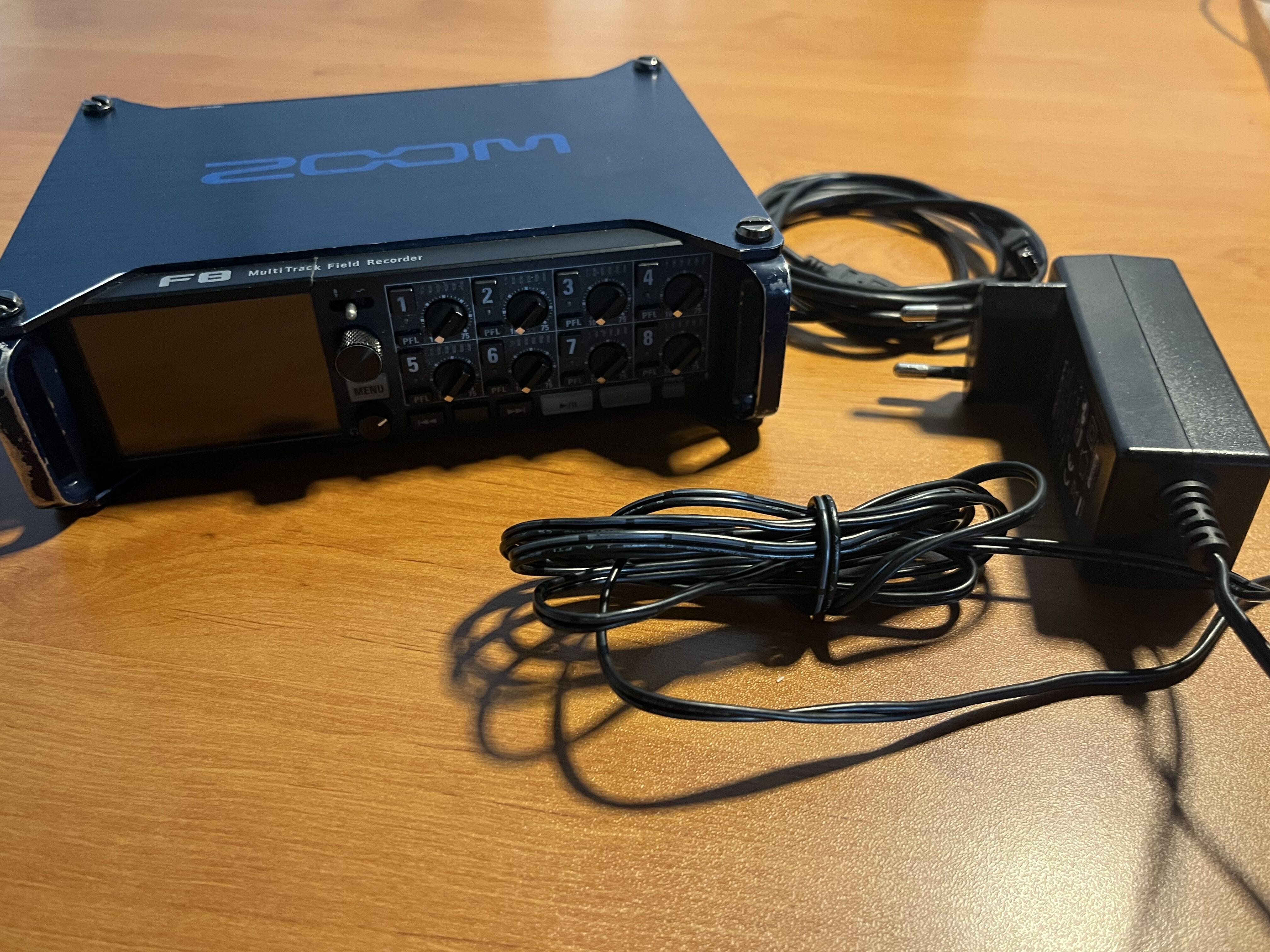 Zoom F8 Enregistreur audio de tournage multipiste