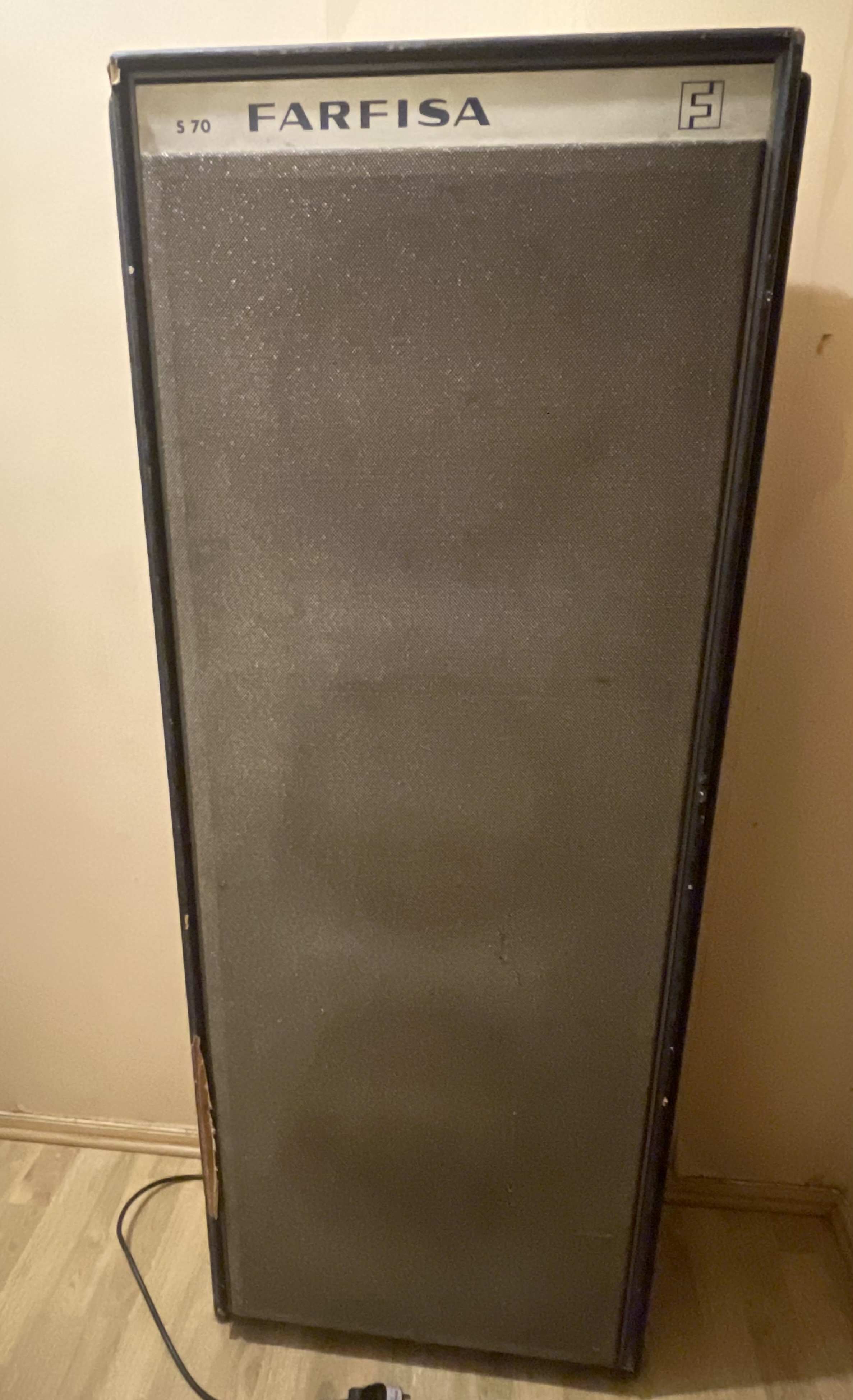 Amplificateur Vintage Farfisa S70 – Édition Tolex Noir – Années 1970