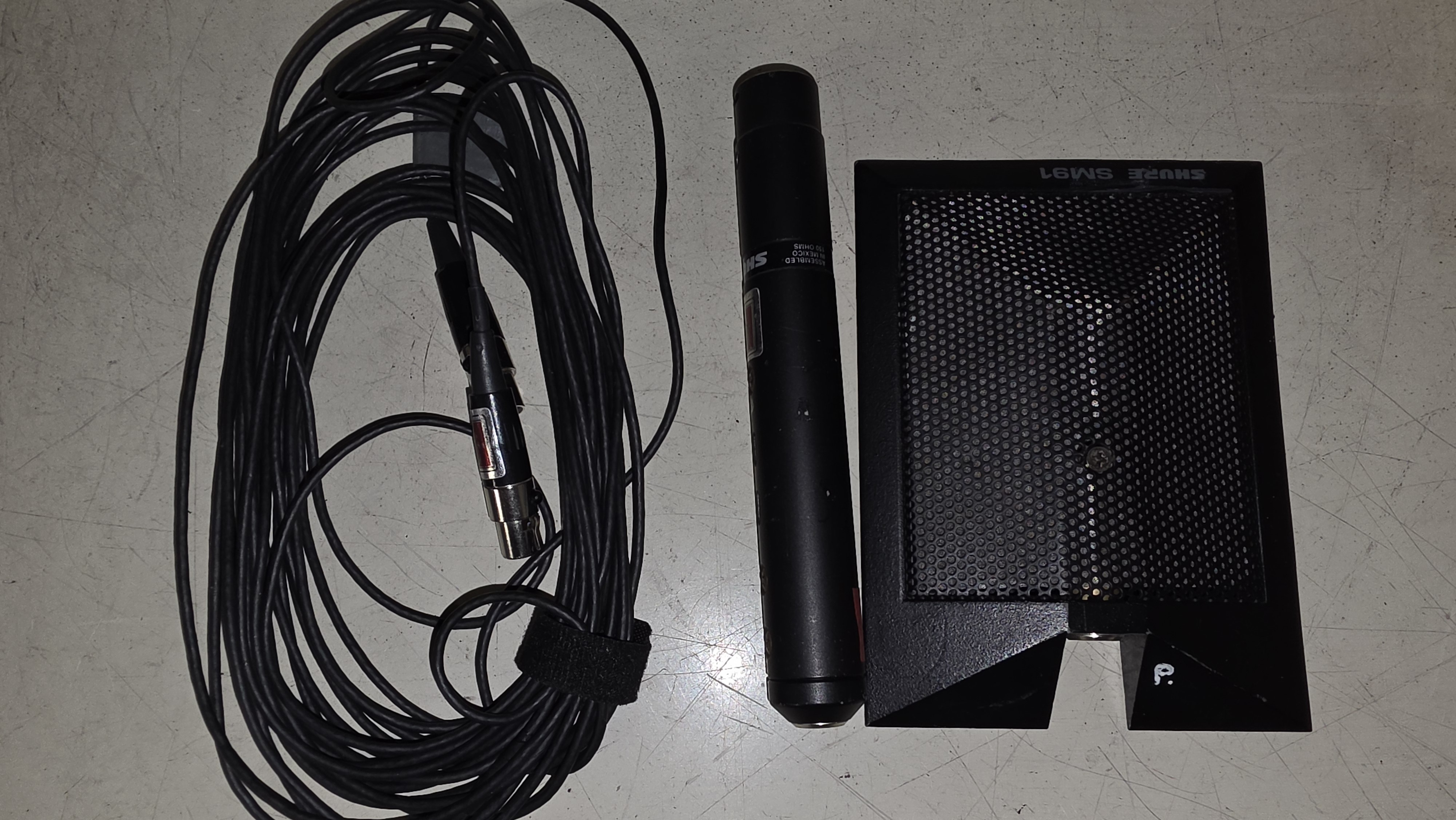 Vends micro shure sm91