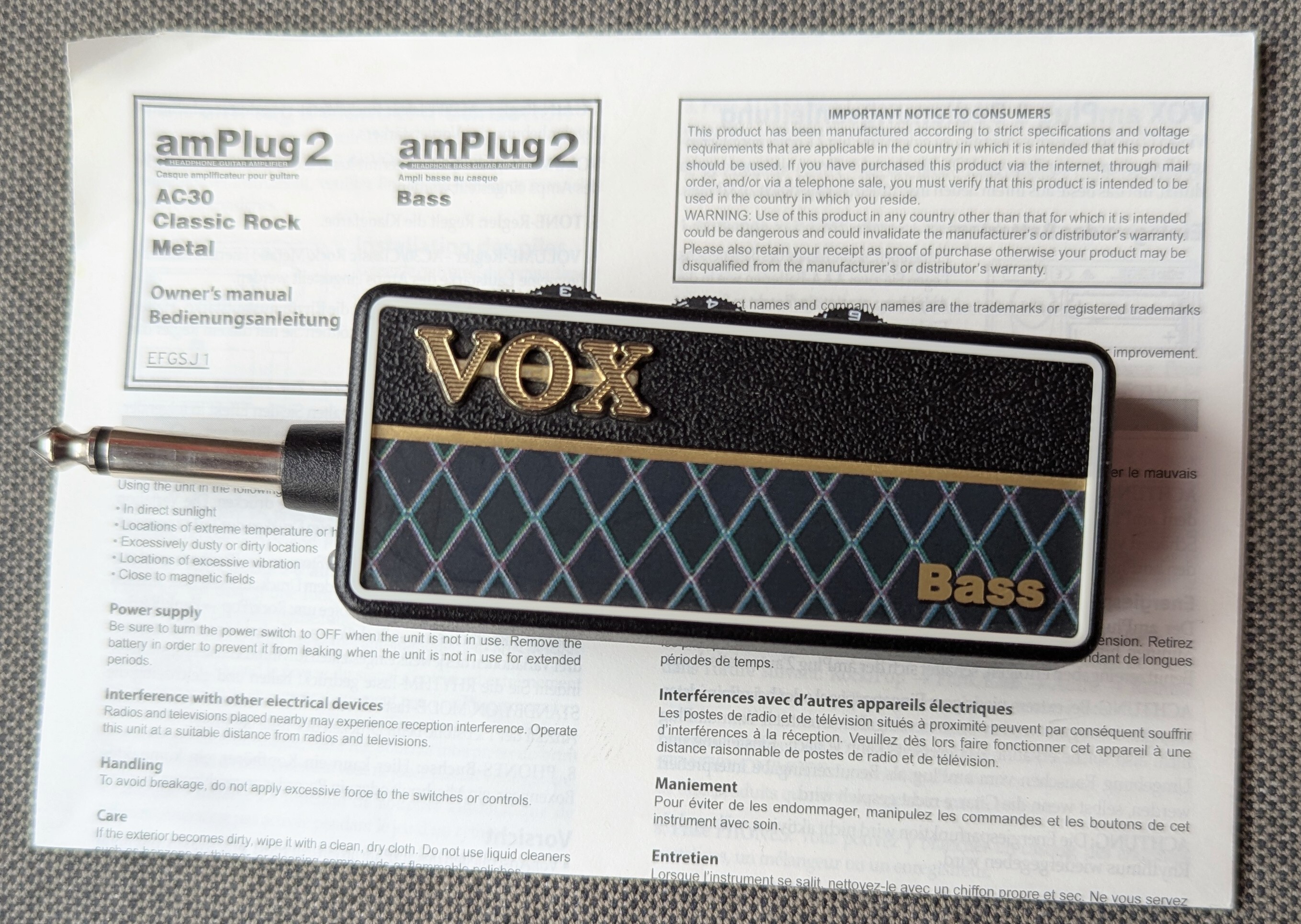 Vox ampPlug 2 Bass