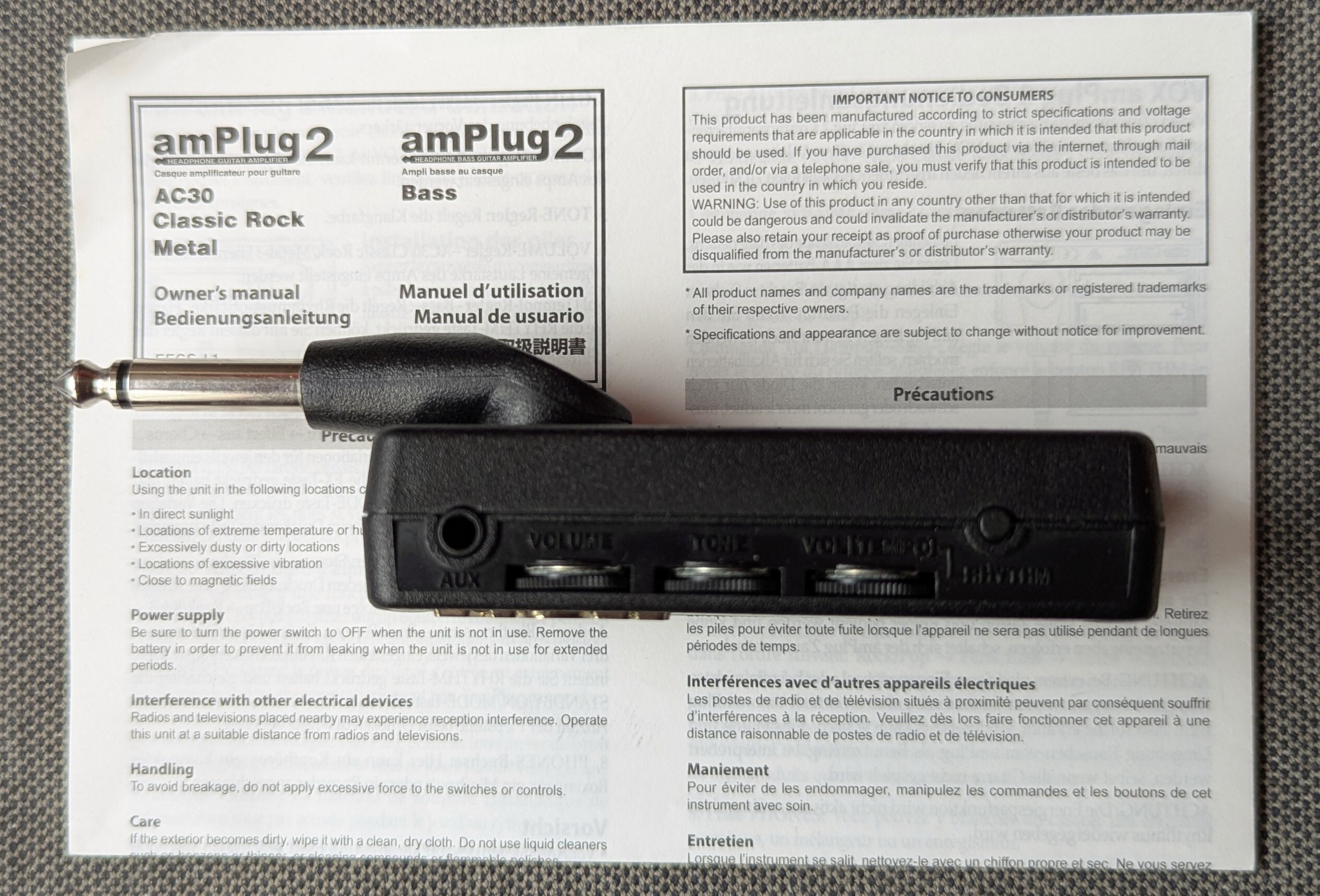 Vox amPlug 2 Bass (49181)