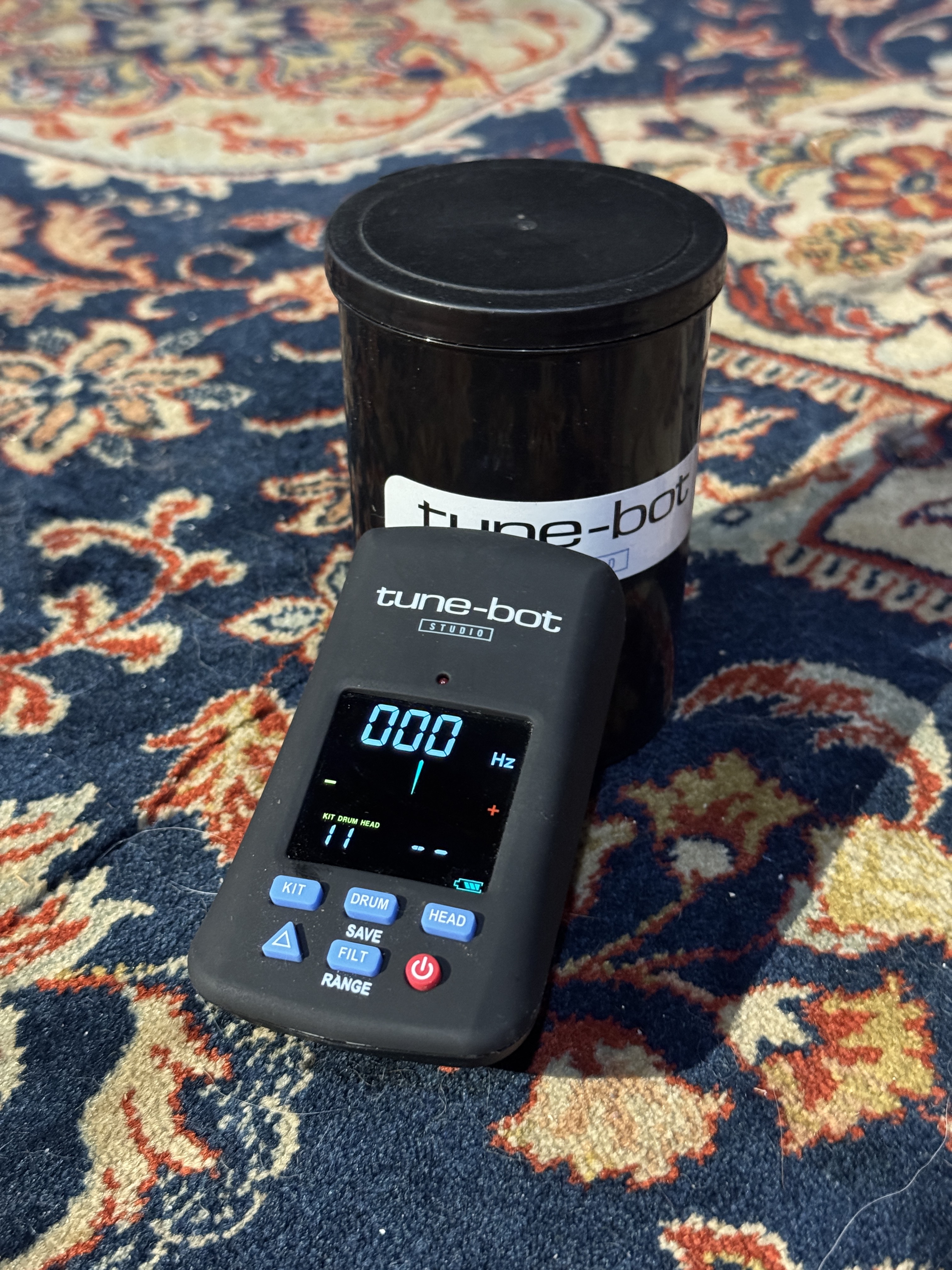 Tune-Bot Studio Accordeur élect. pour drums – Excellent état