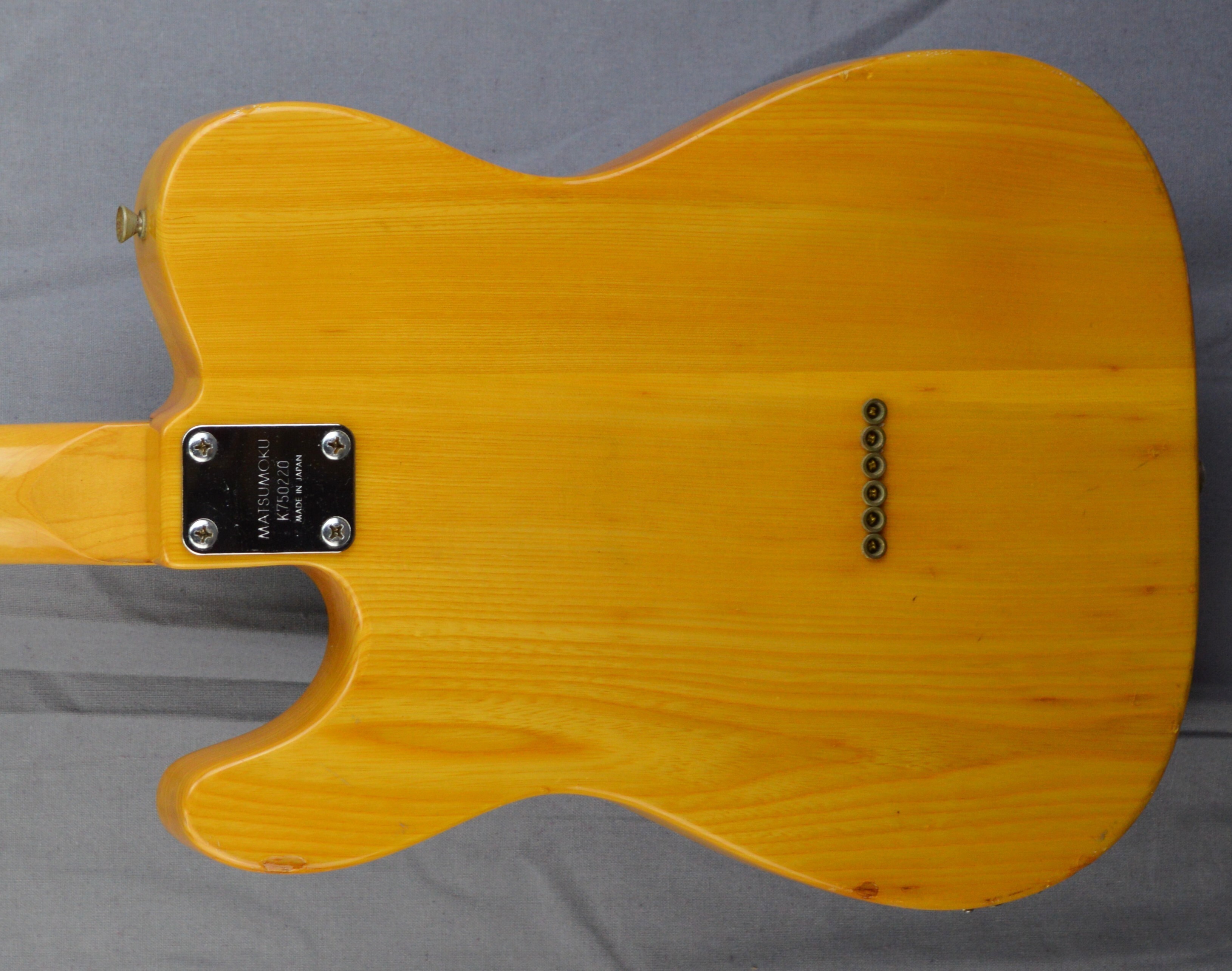 greco thinline telecaster te-500 ash nat japon japan (18)