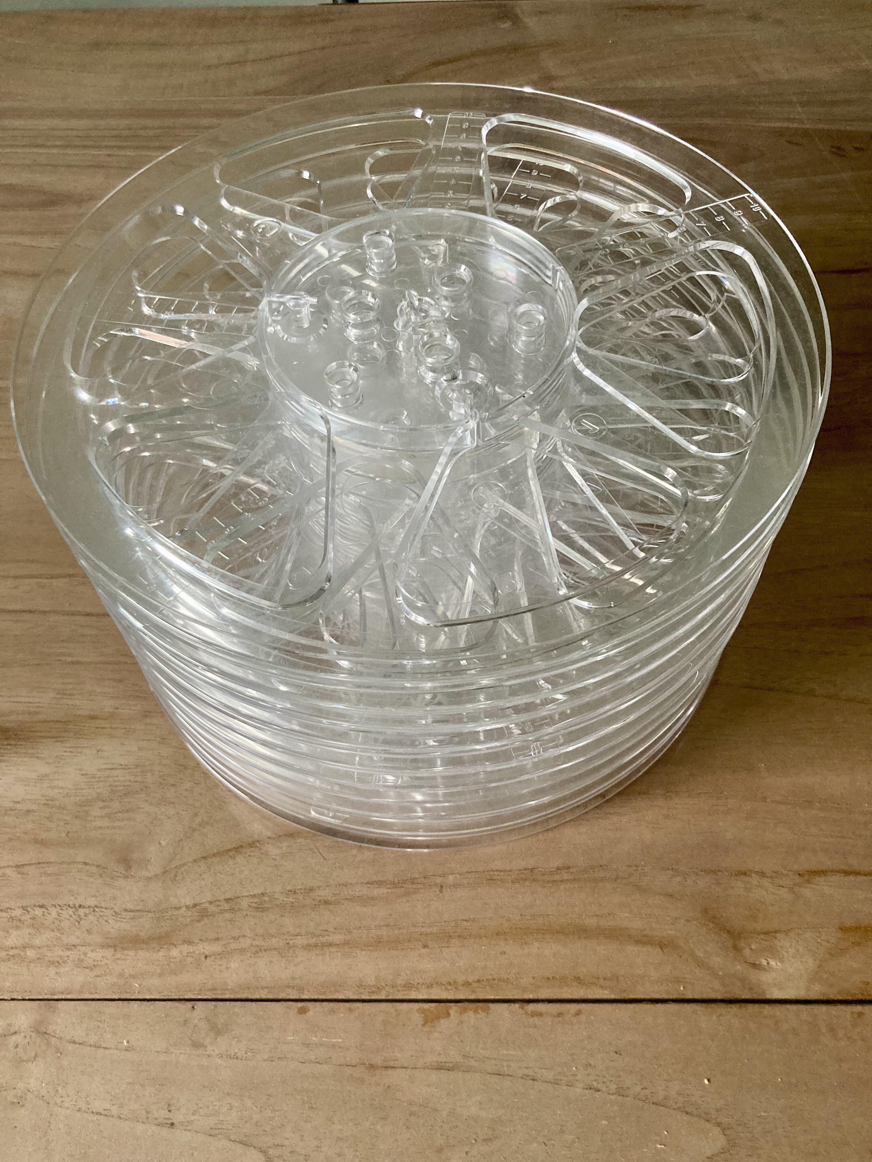 Lot de 10 bobines  24,5 cm pour bande 1/4 de pouces