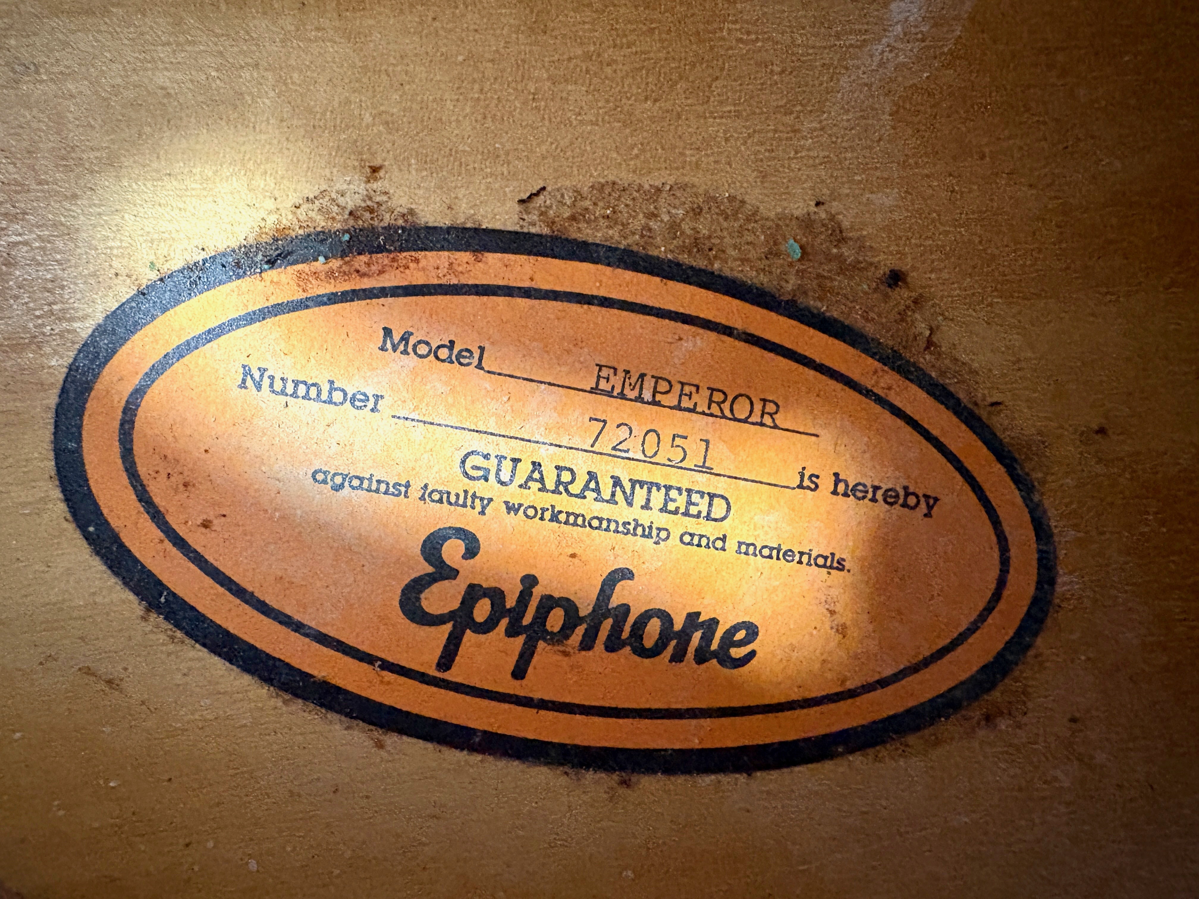 Epiphone Emperor (F) (45450)