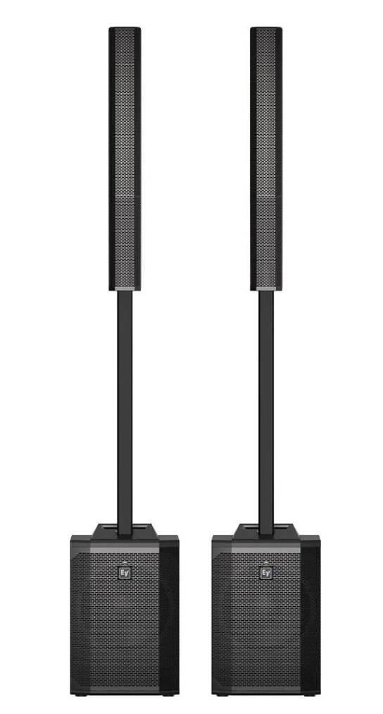 Vends: 2x Electrovoice EVOLVE 50 avec housses pour les sub.