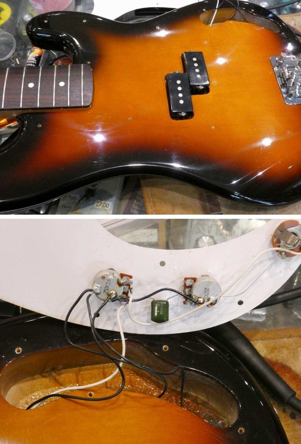 fender precision bass PB62 PB-62D japon japan (23)