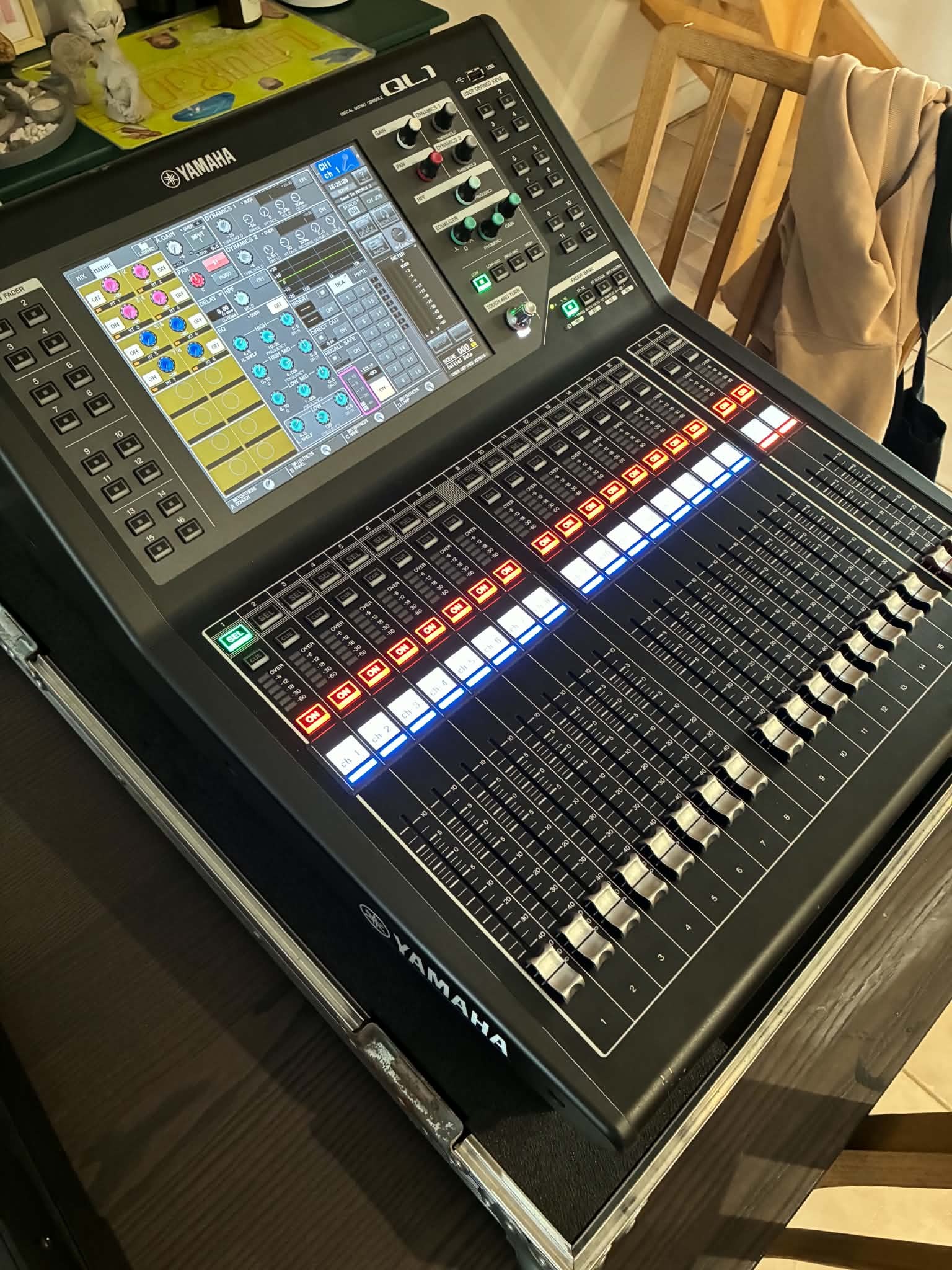 Yamaha QL1 + 2x TIO 1608D