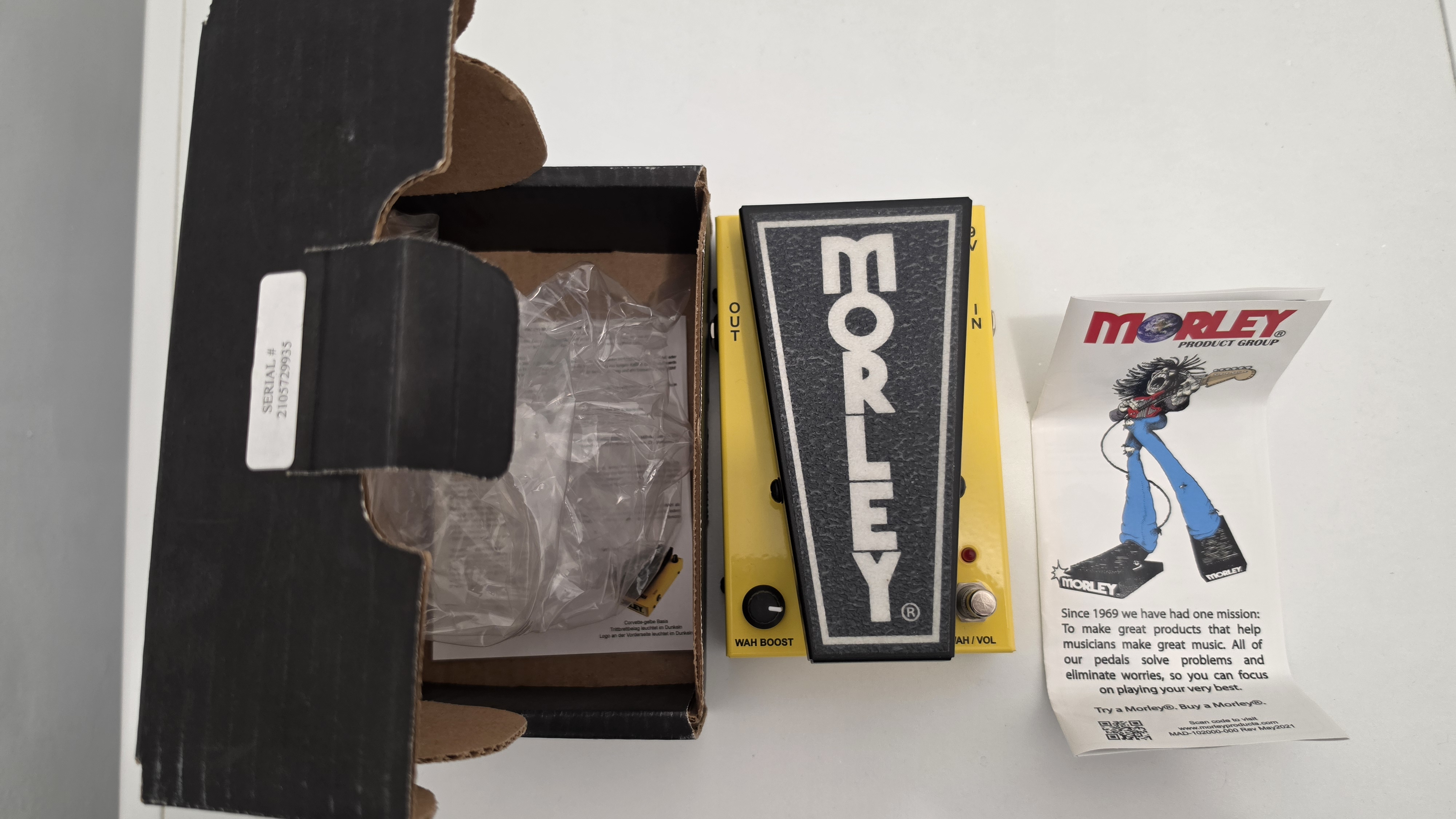 VENDS  Morley 20/20 Power Wah Volume