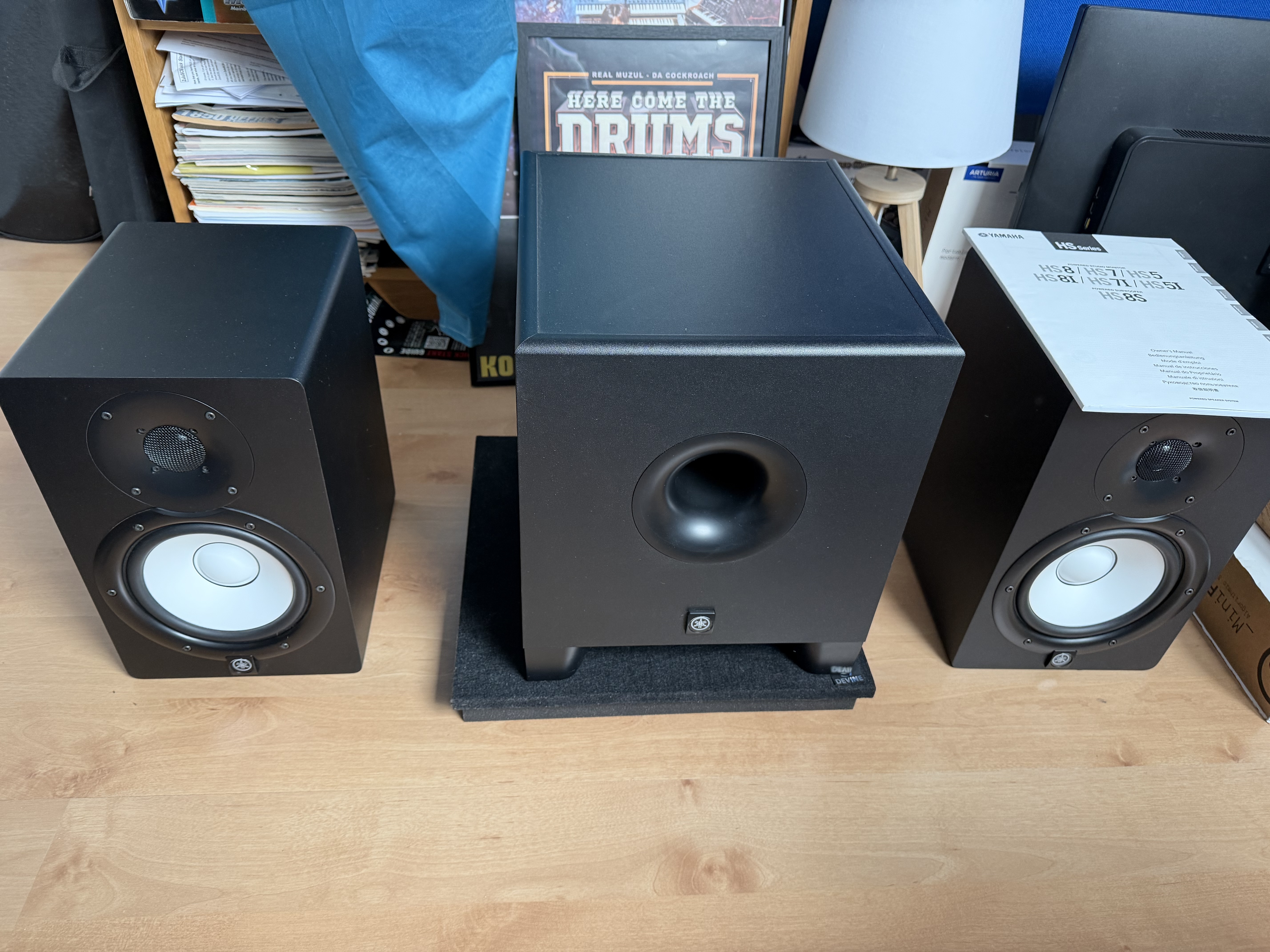 Vends pack complet Yamaha HS7 + sub HS8S 