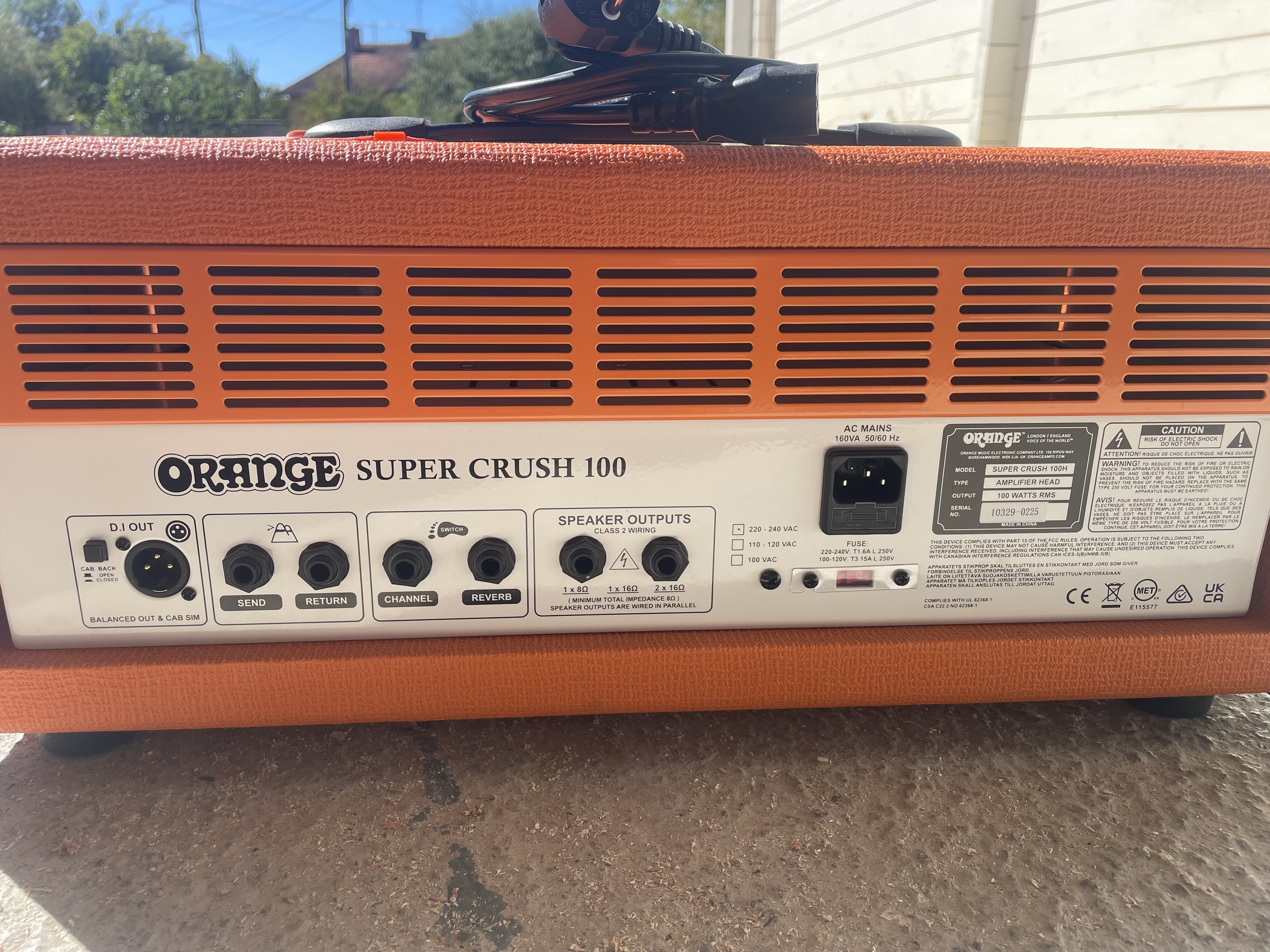 Orange Super Crush 100 (64892)
