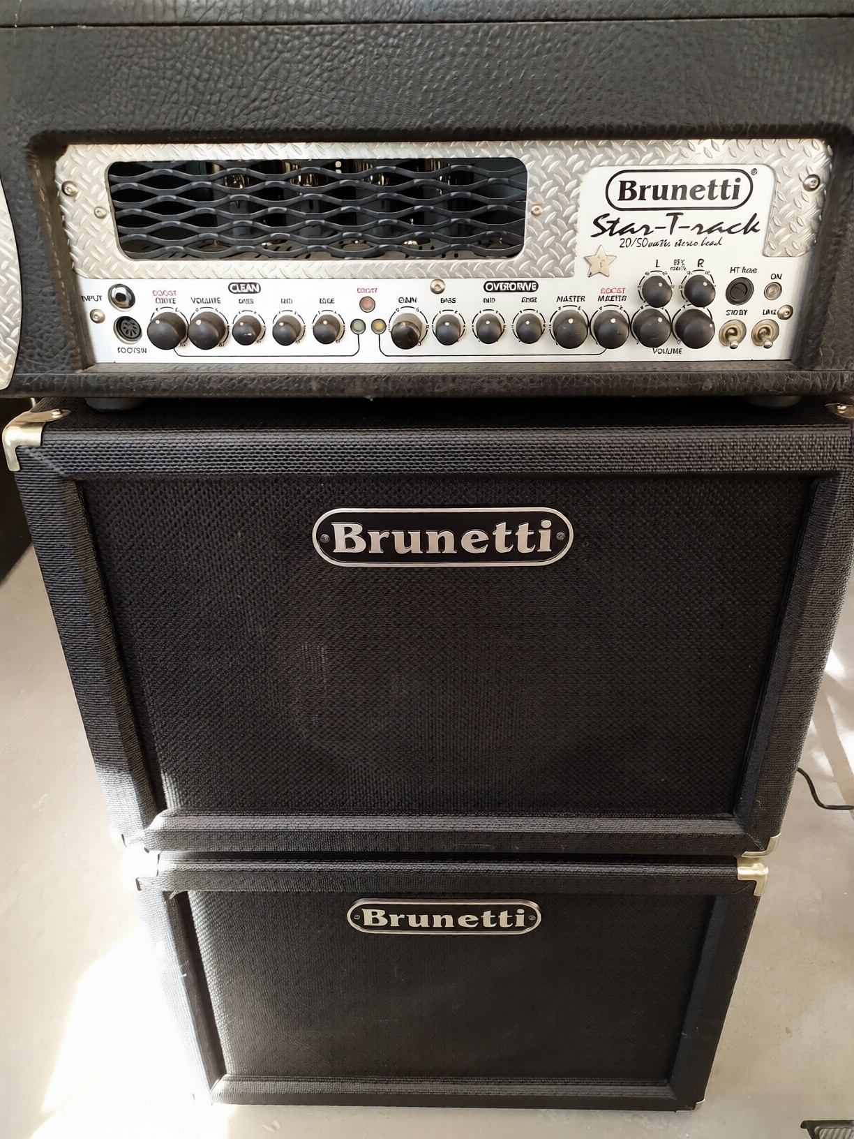 V/E ampli stéréo Brunetti Star T Rack