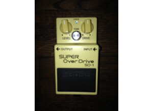 Boss SD-1 SUPER OverDrive - GT - Modded by Monte Allums