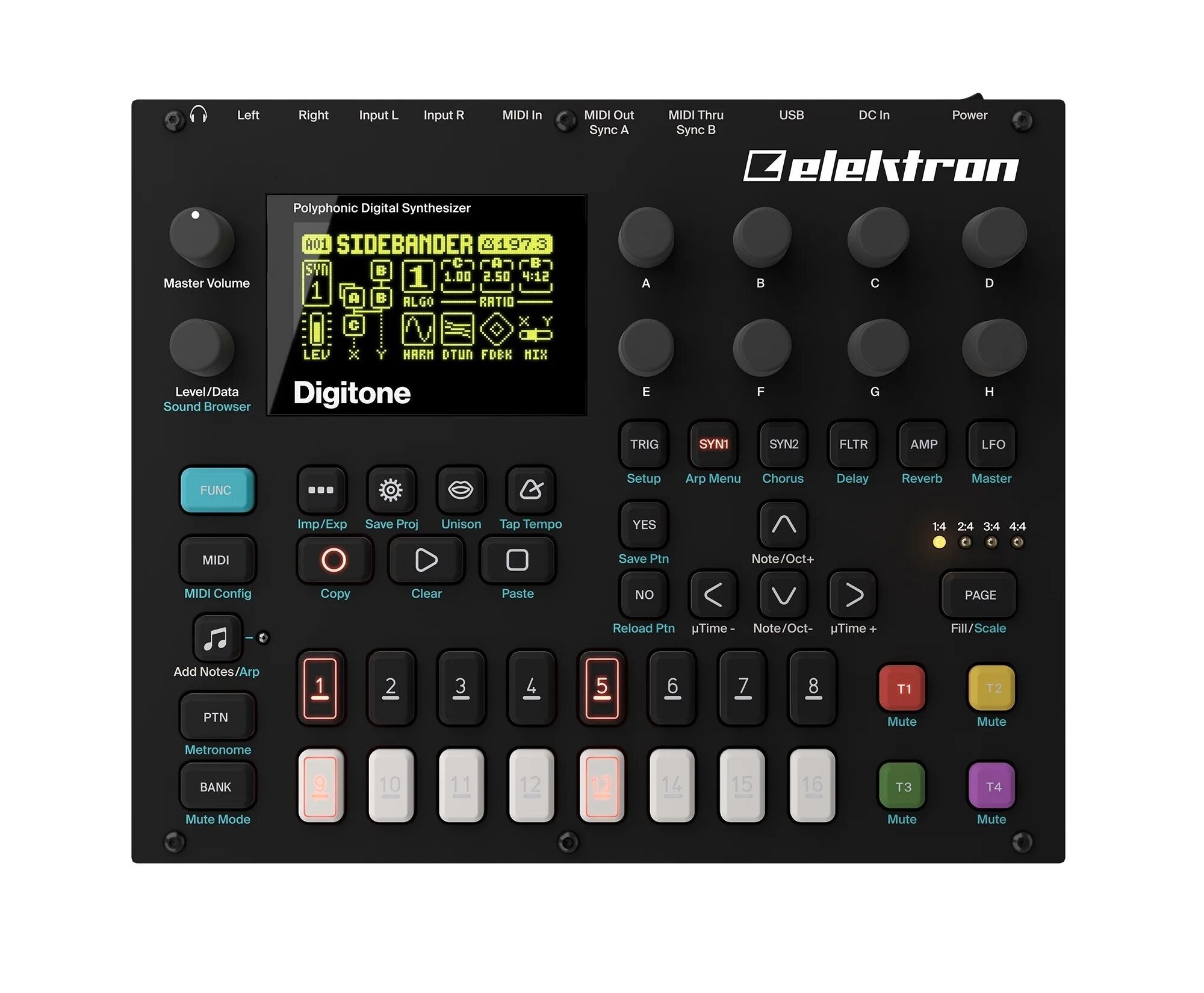 Vends Elektron Digitone + decksaver Elektron - état impeccable 