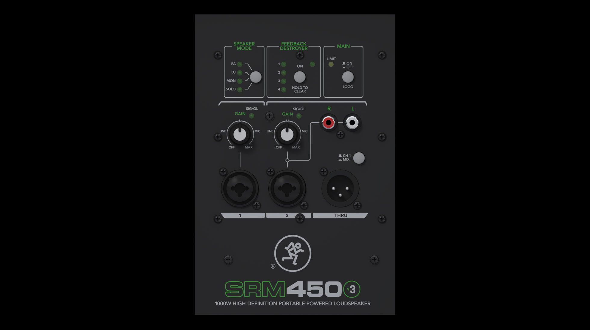VendsPaire de Mackie SRM 450 V2