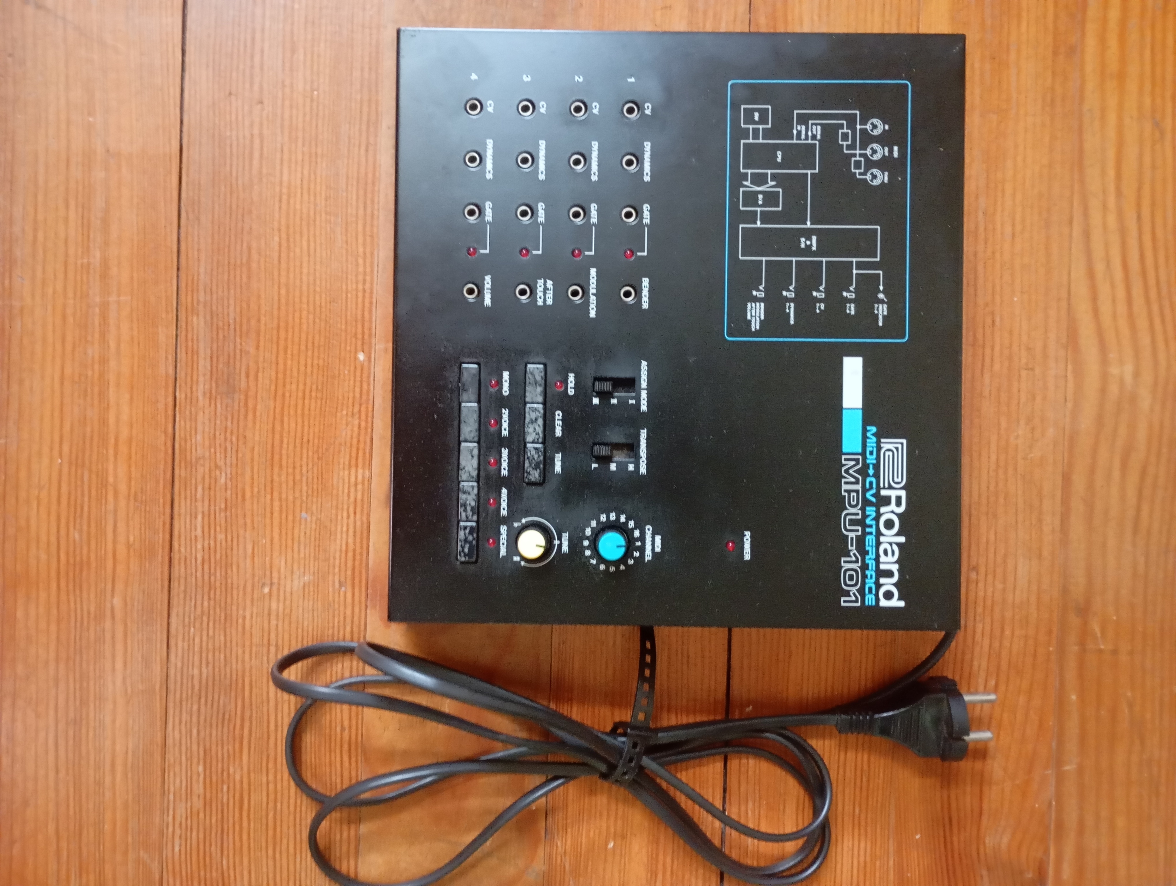 Roland MPU-101 - Interface MIDI 