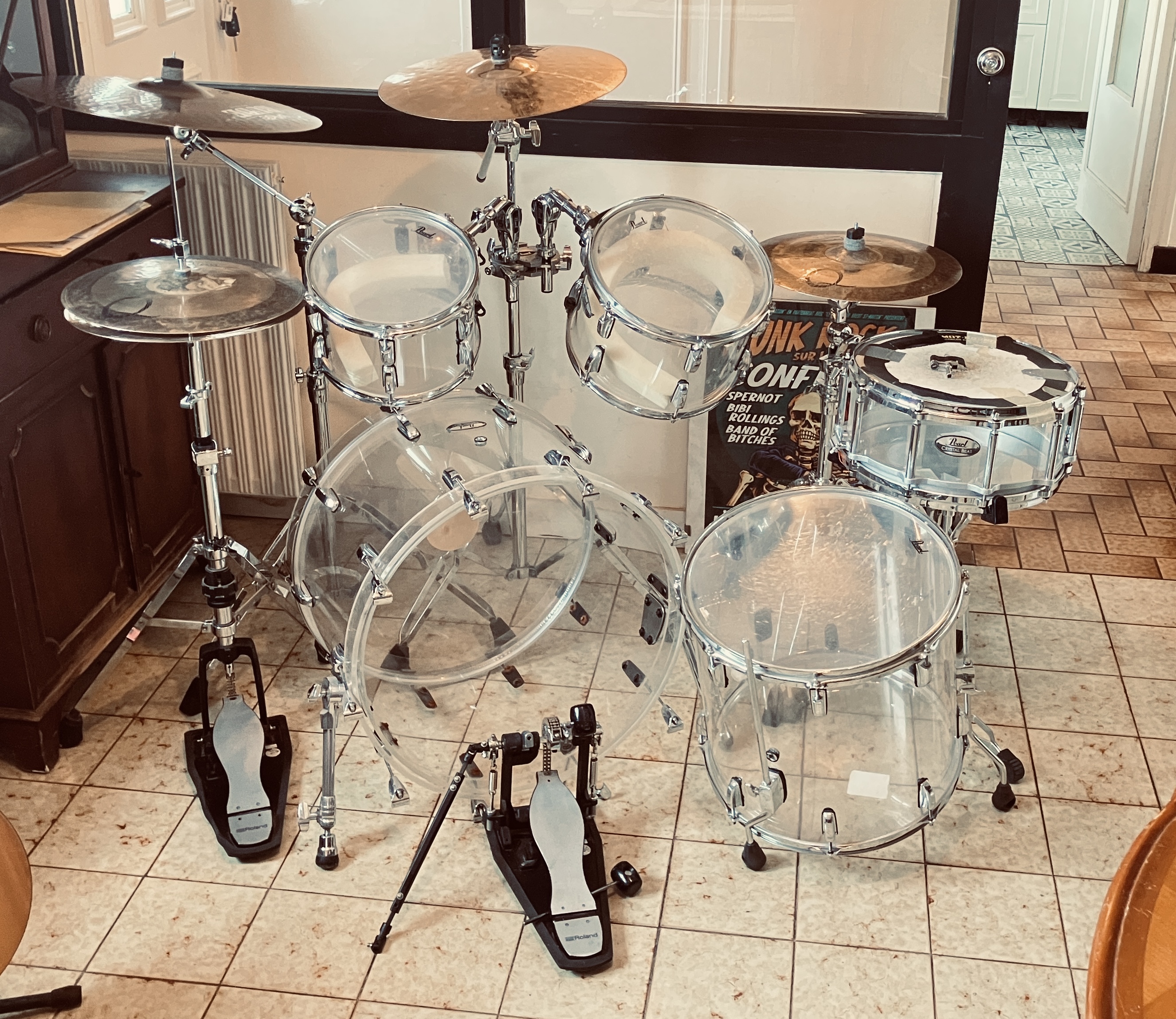 Vends Bgatterie Pearl Crystal Beat